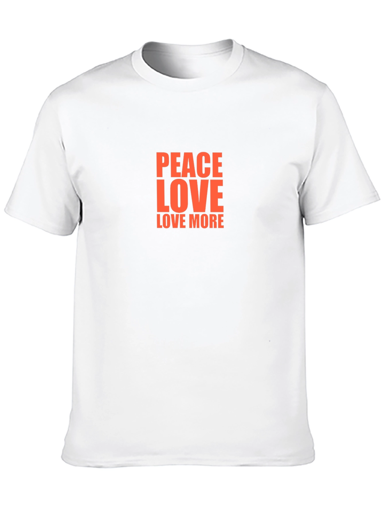 Peace Love Love More Graphic Tee