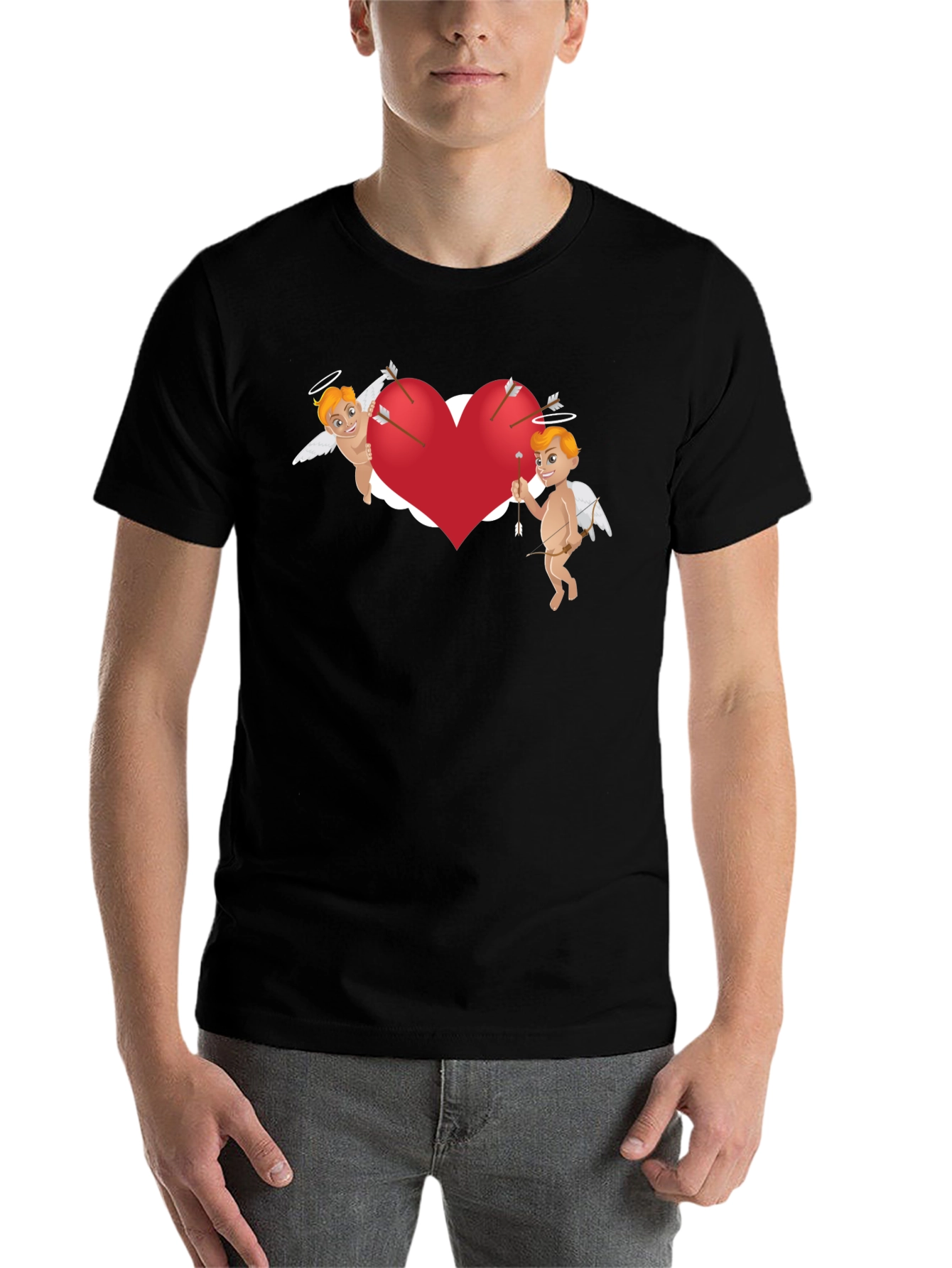 Cupids Arrow Heart T-Shirt