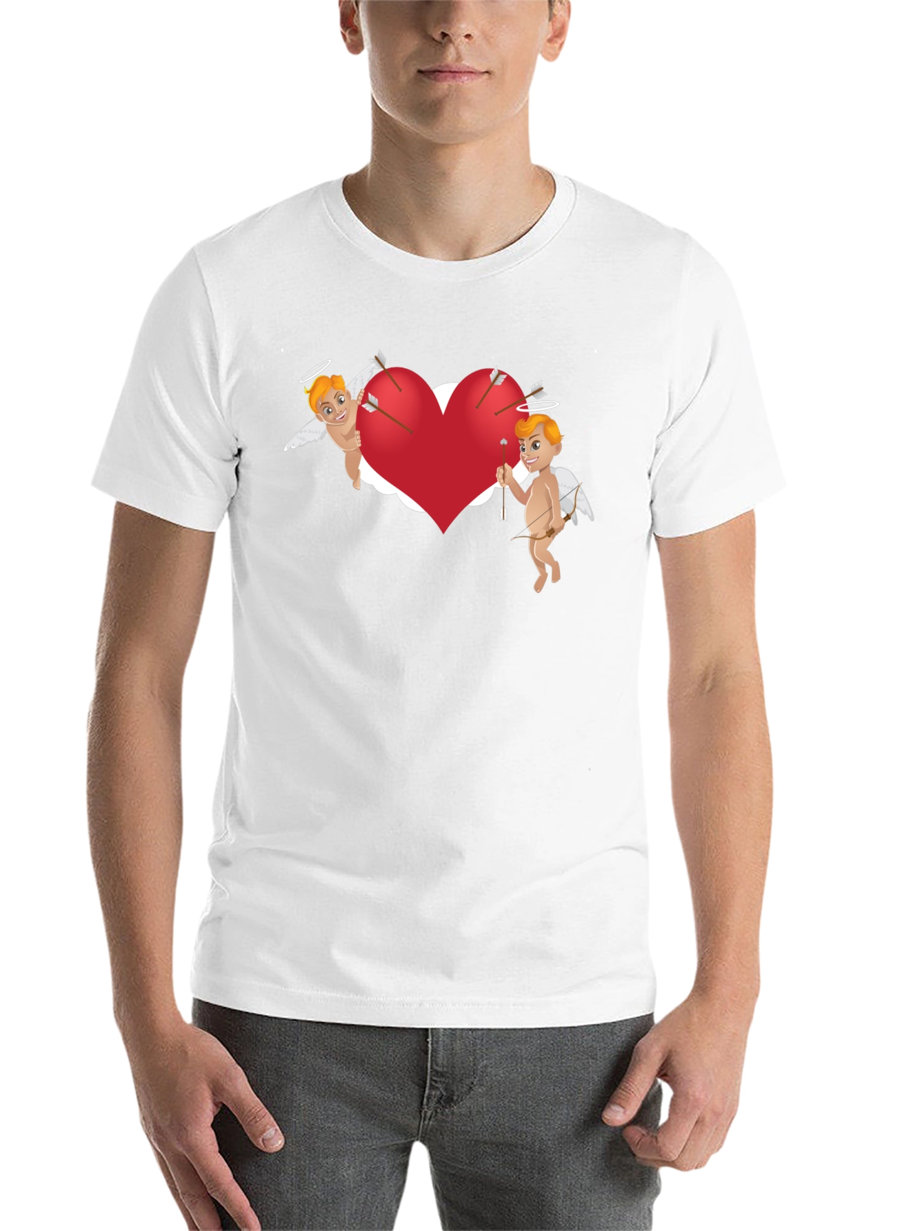 Cupids Arrow Heart T-Shirt