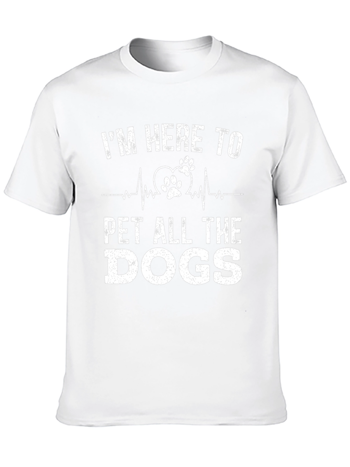 Im Here To Pet All The Dogs Graphic T-Shirt