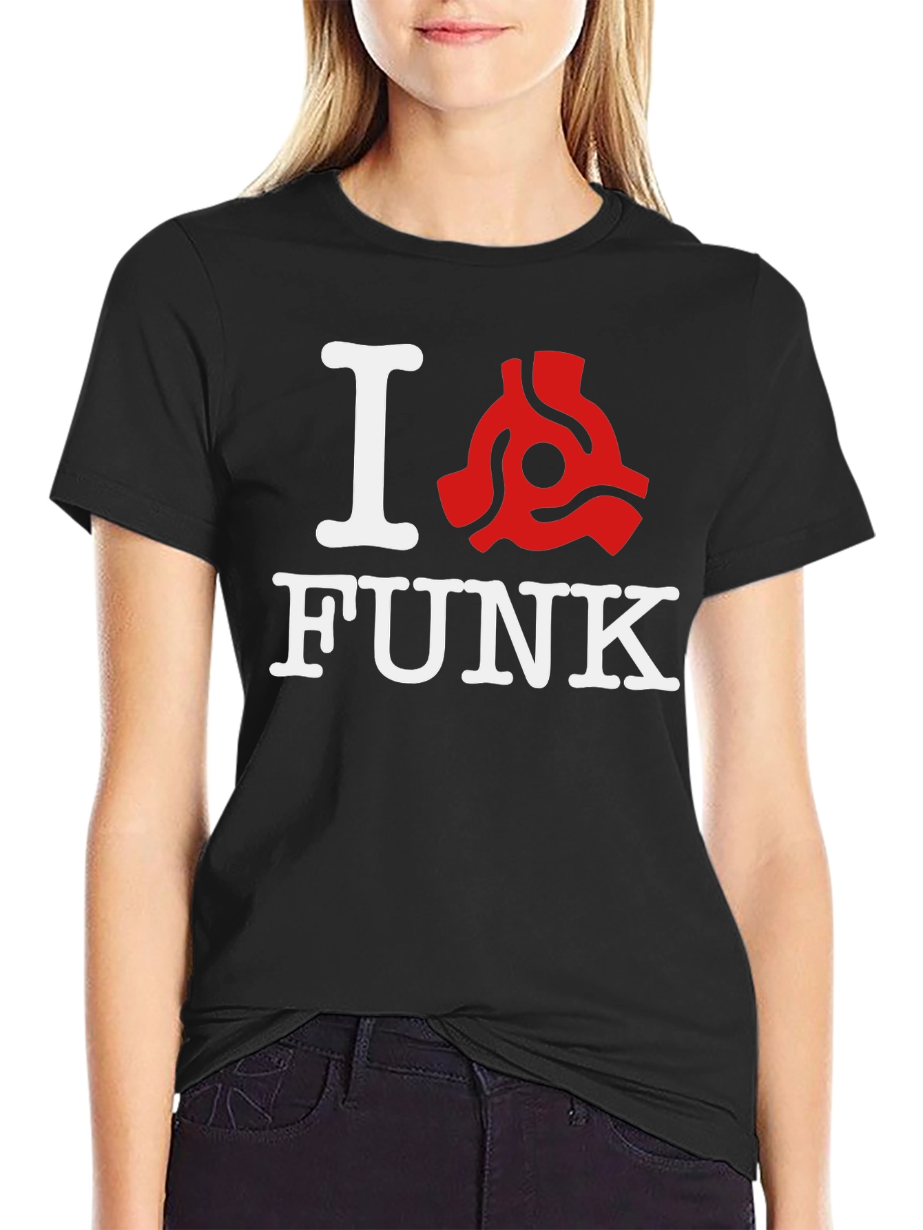 I <Record Adapter> Funk Graphic T-Shirt