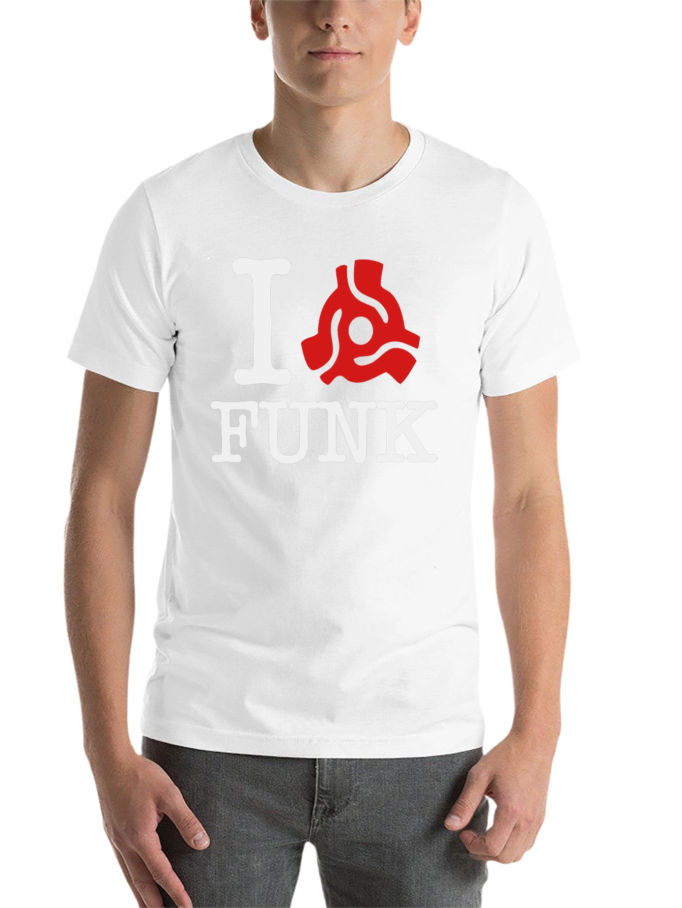 I <Record Adapter> Funk Graphic T-Shirt