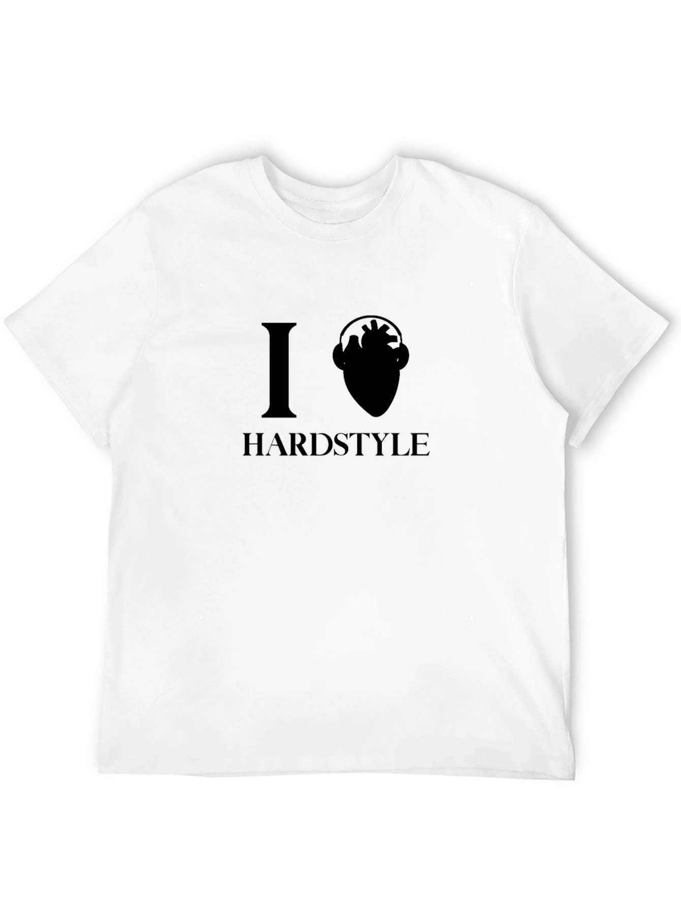 I Heart Hardstyle Black T-Shirt