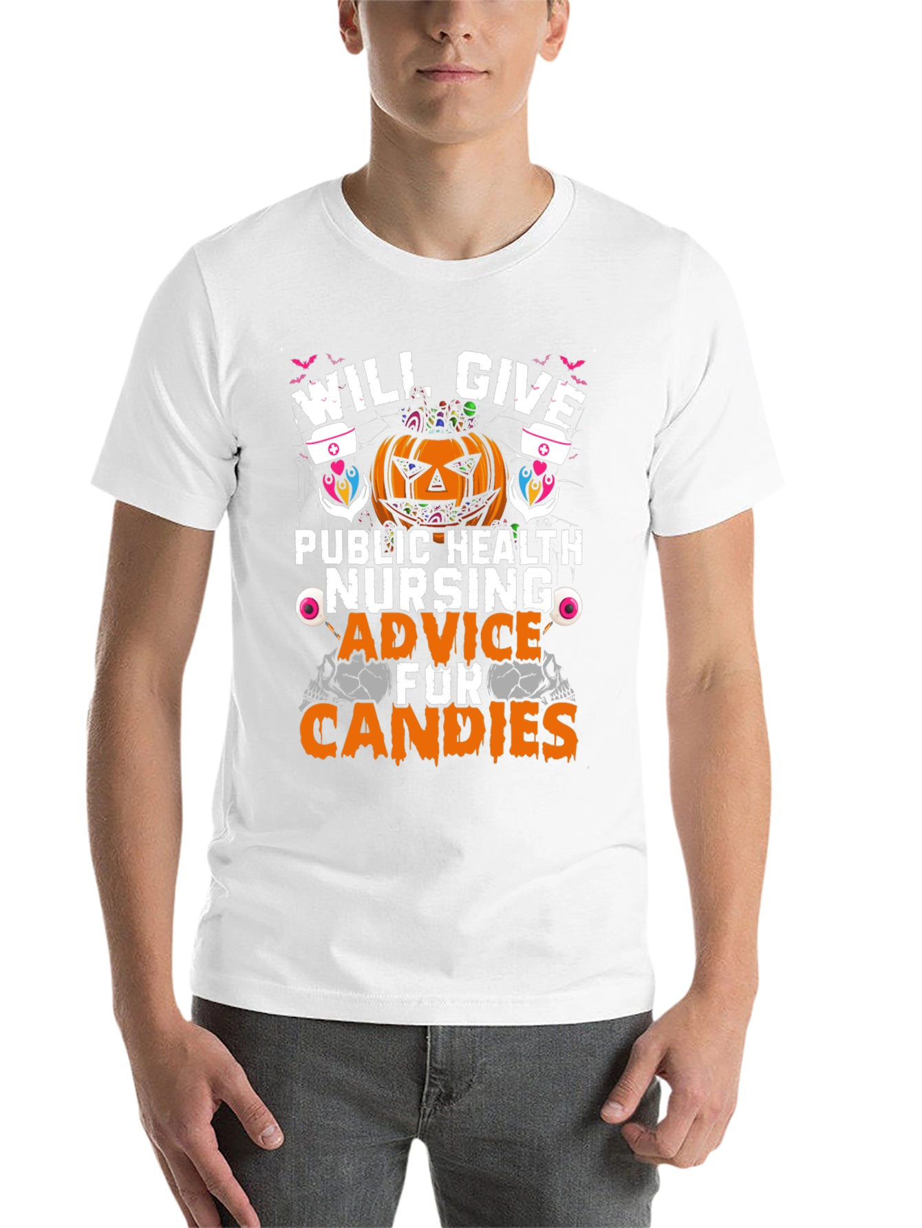 Halloween Public Health Nurse T-Shirt