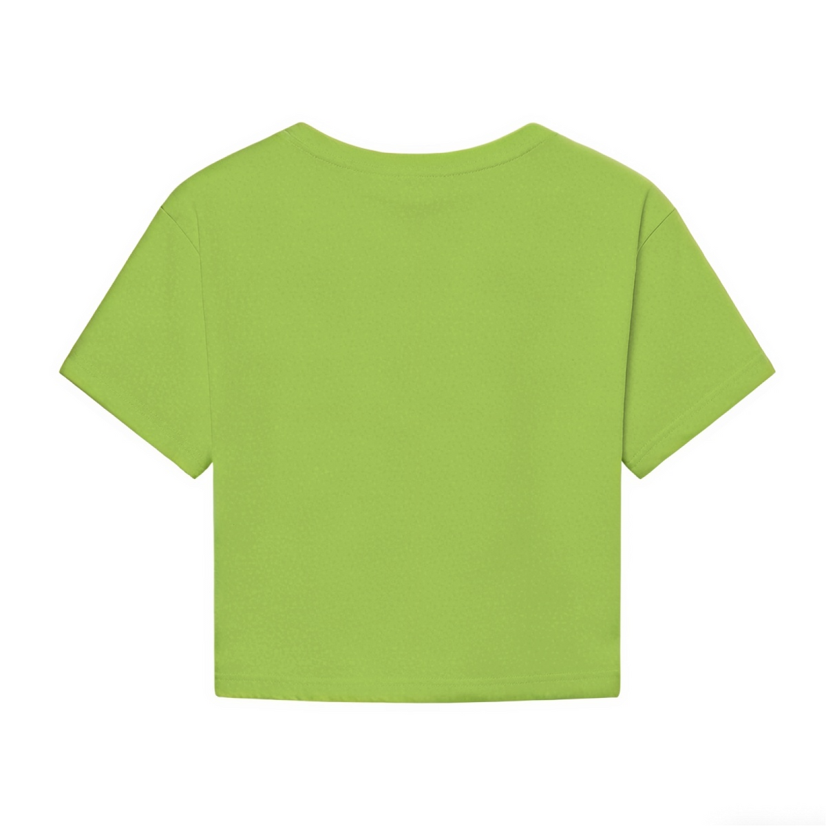 Spooky Season Simple Ghost Halloween Cropped Tee