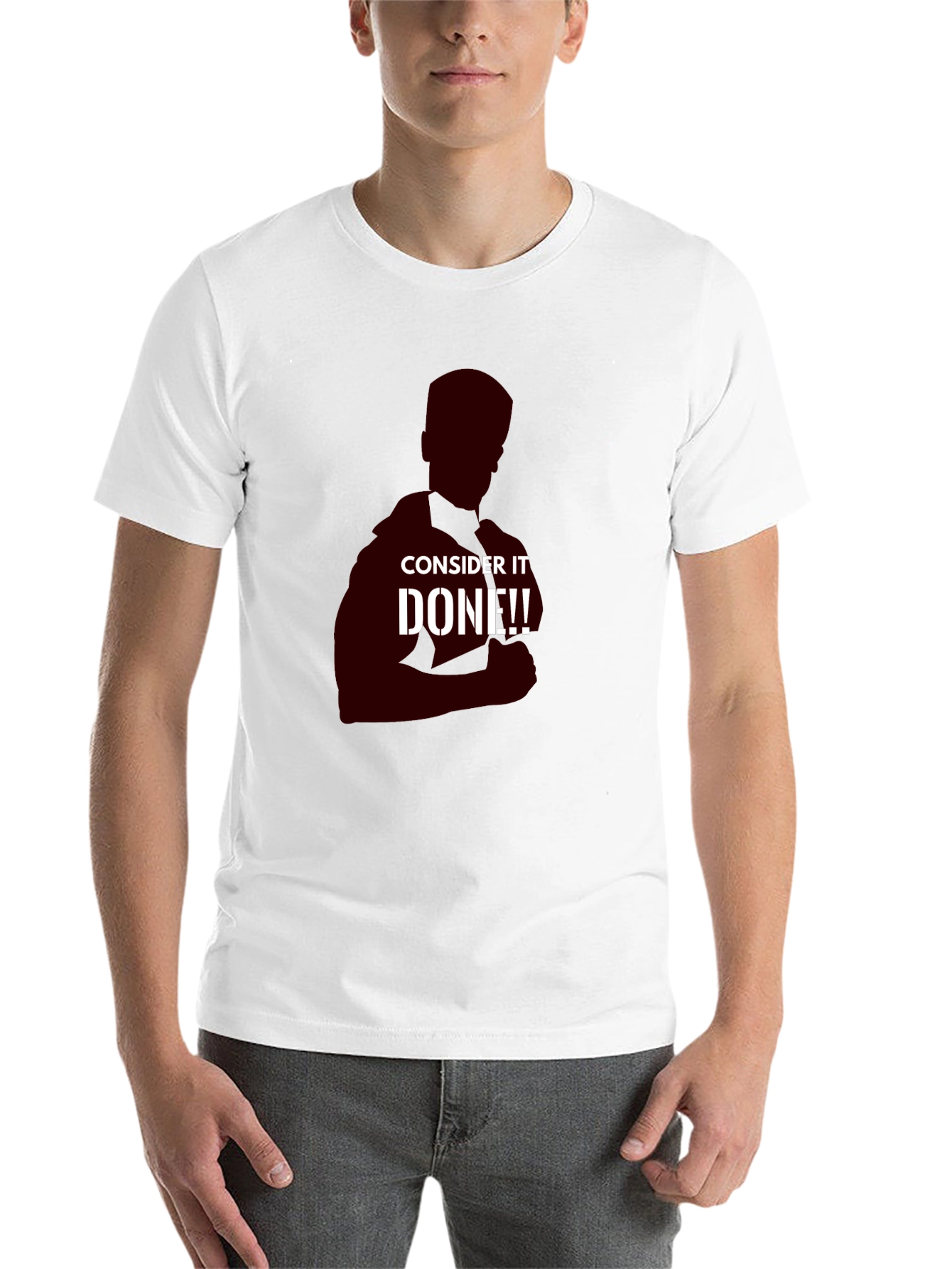 Consider It Done Graphic Tee - Confident Style