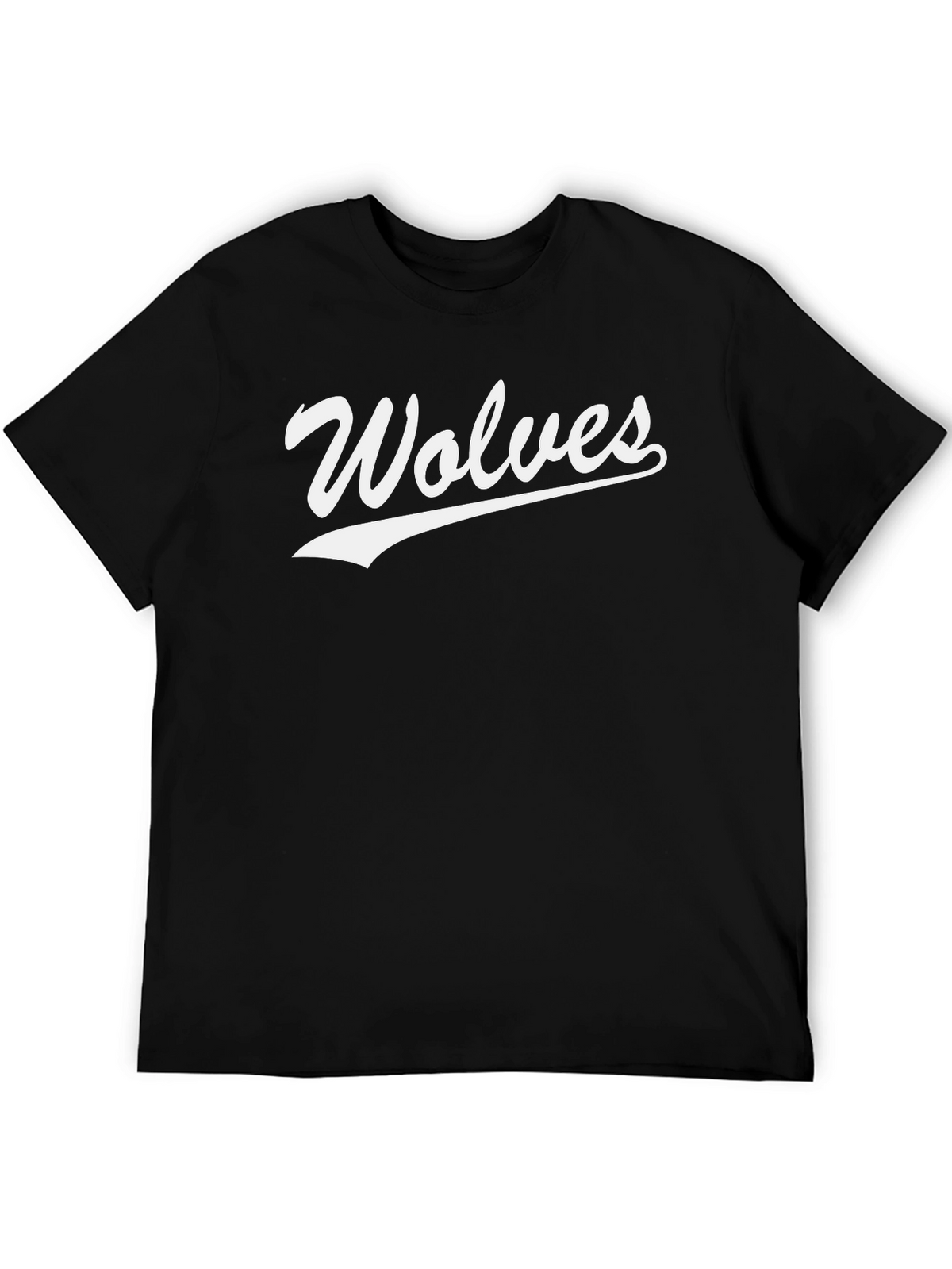 Wolves Graphic T-Shirt - Classic Black Tee