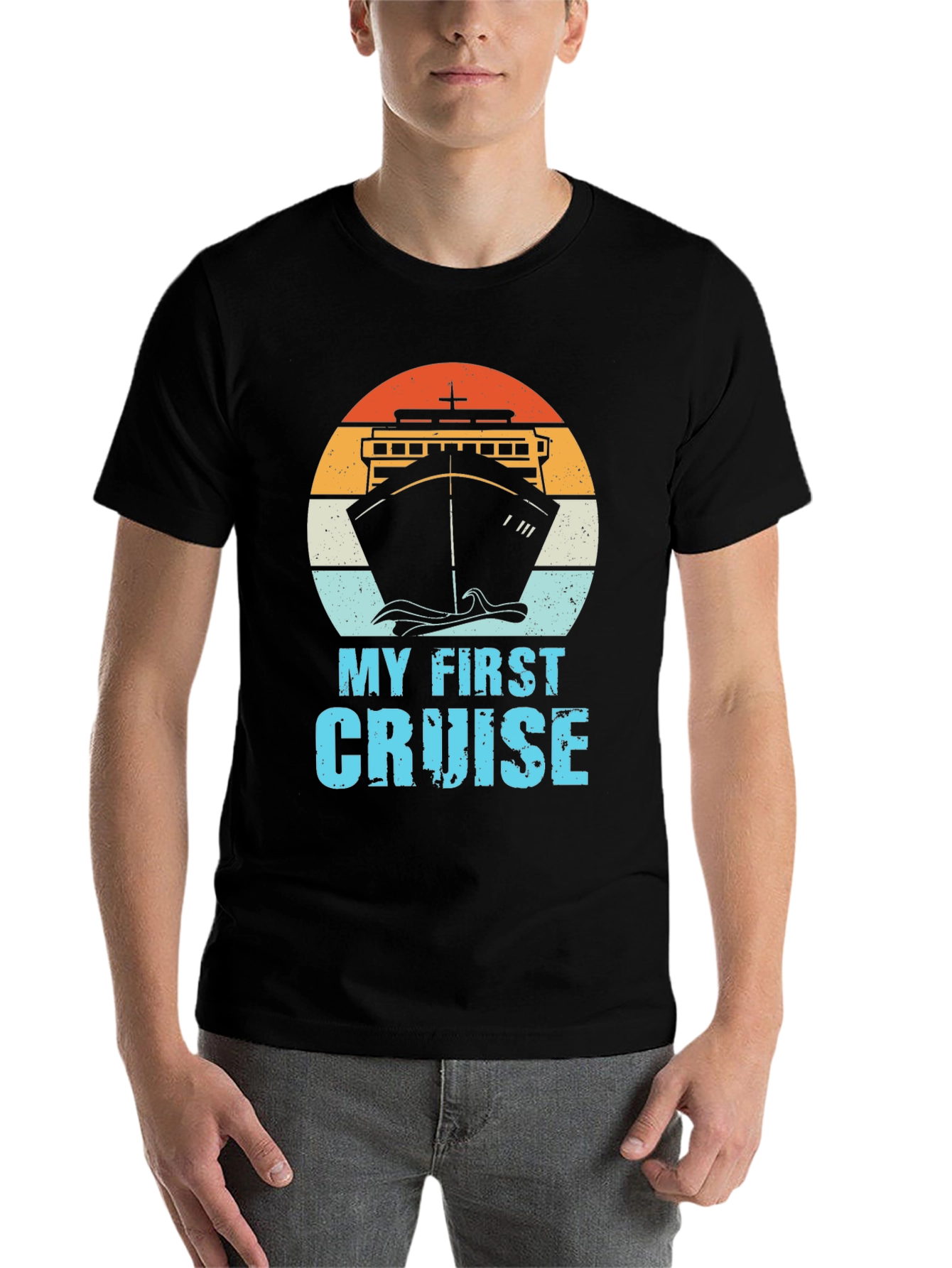 My First Cruise T-Shirt - Nautical Vacation Tee