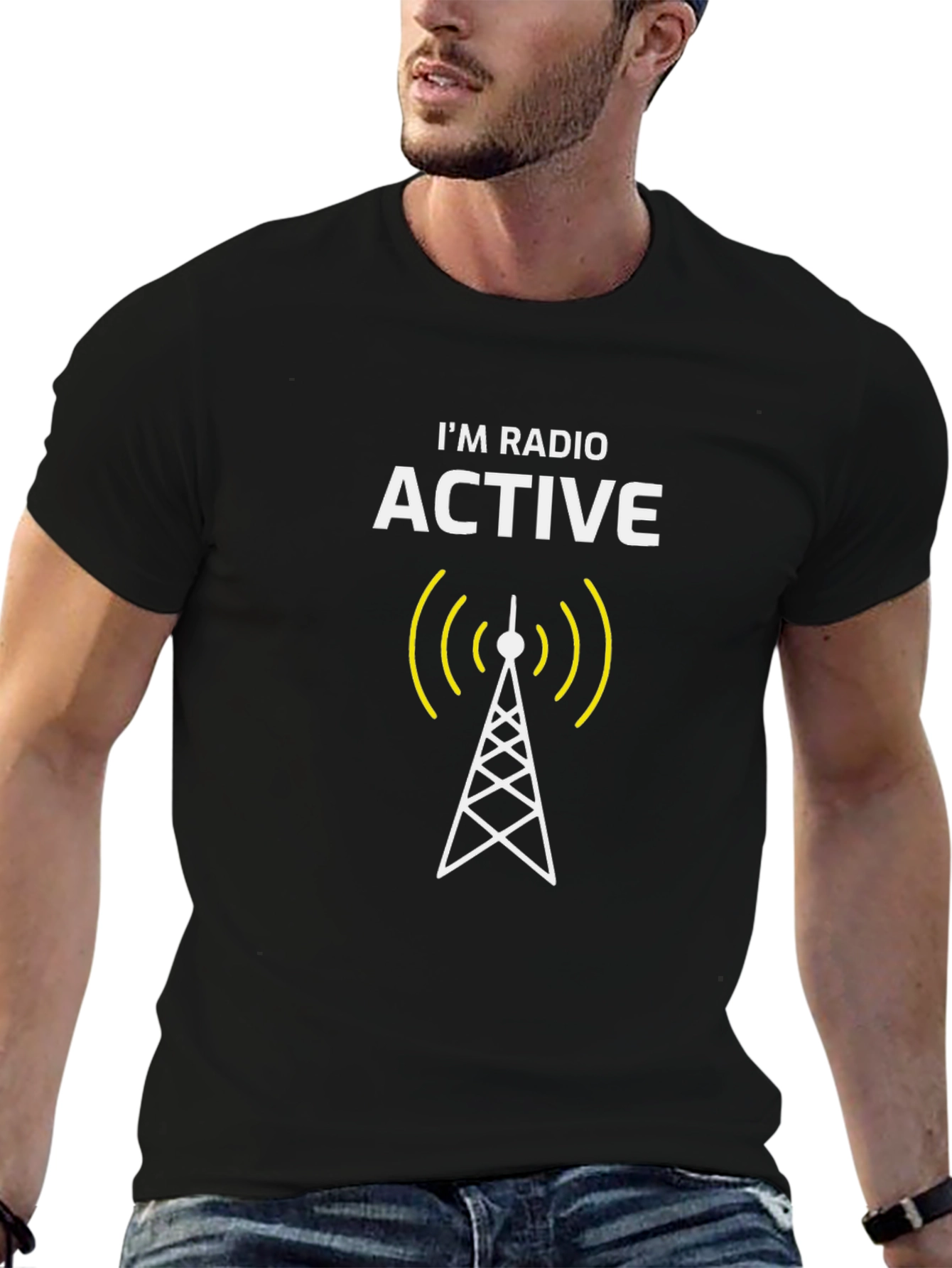 Im Radio Active T-Shirt - Funny Physics Joke Tee