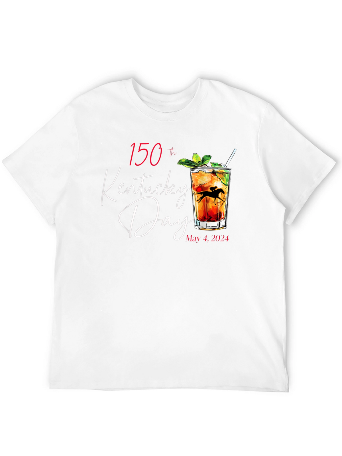 Kentucky Derby 150th Anniversary Black T-Shirt