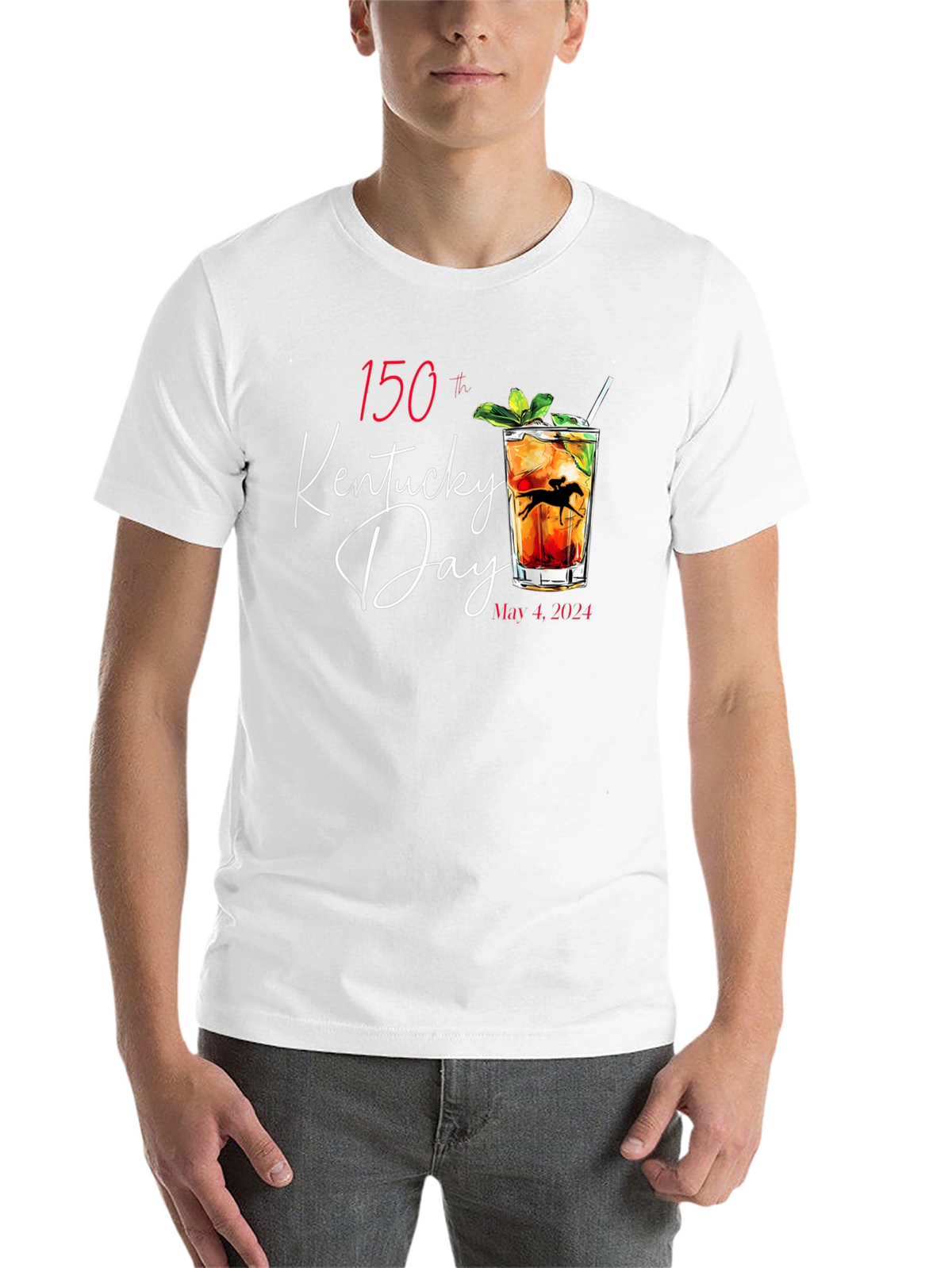 Kentucky Derby 150th Anniversary Black T-Shirt