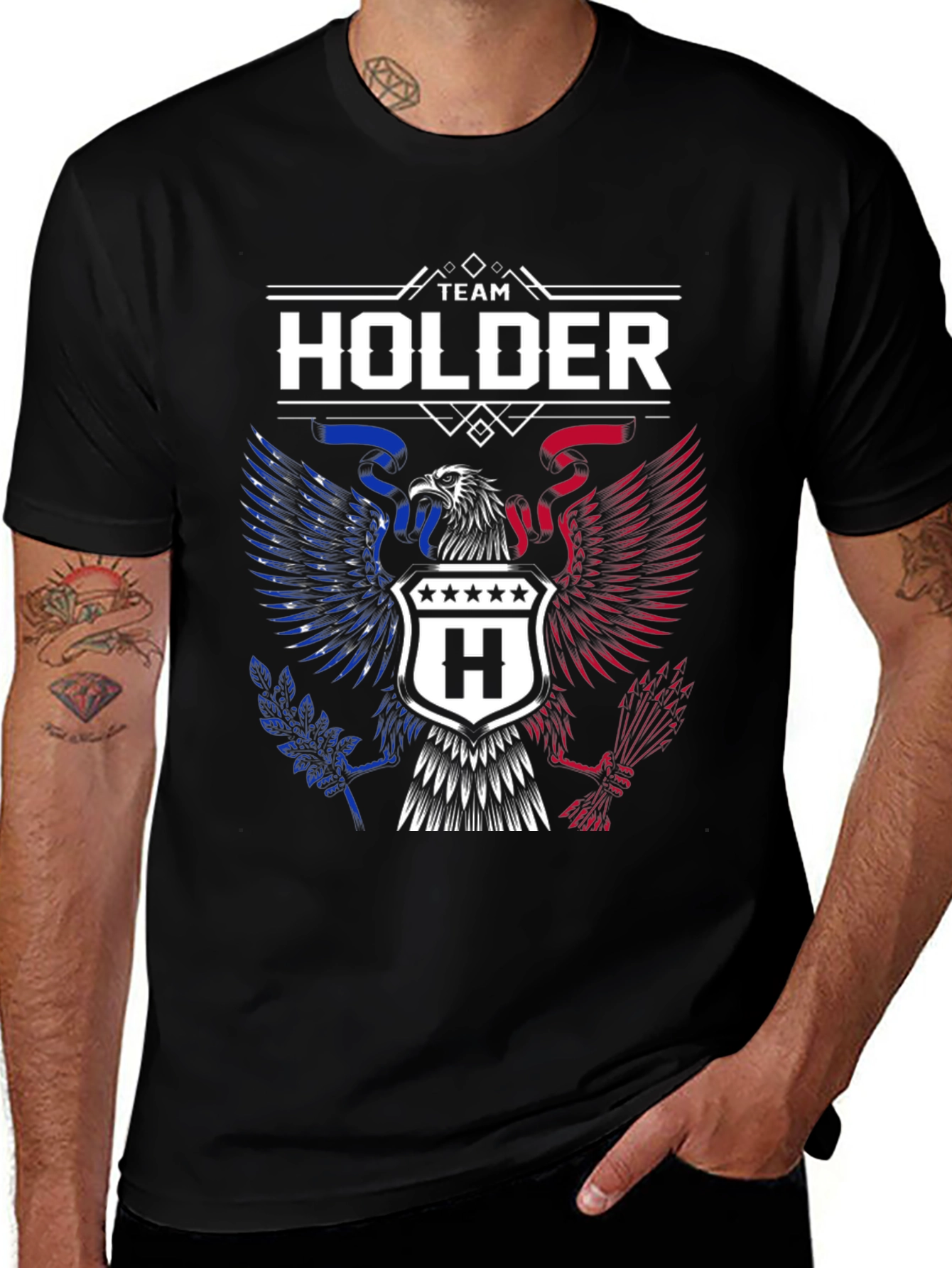Team Holder Patriotic Eagle T-Shirt