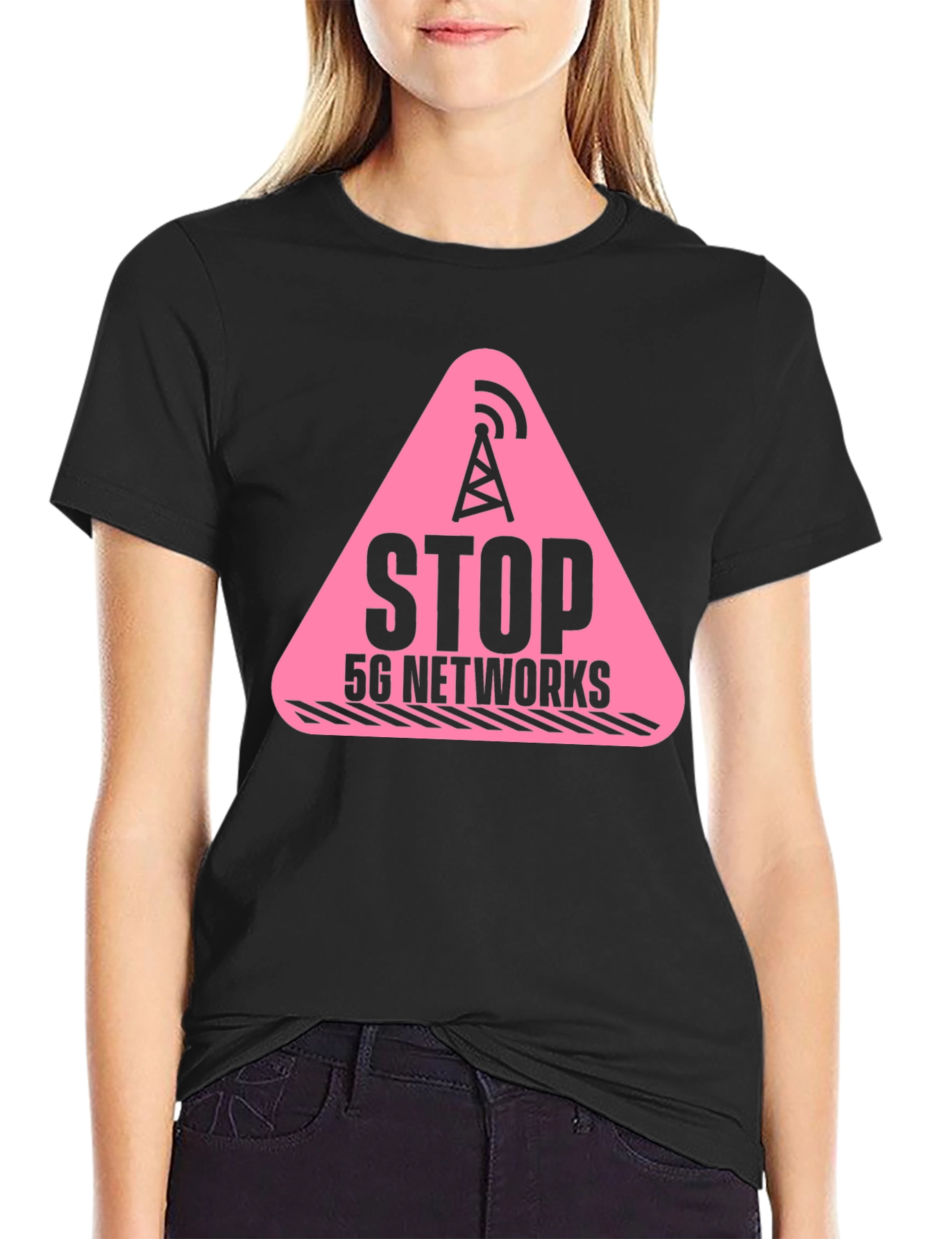 Stop 5G Networks T-Shirt Conspiracy Tee