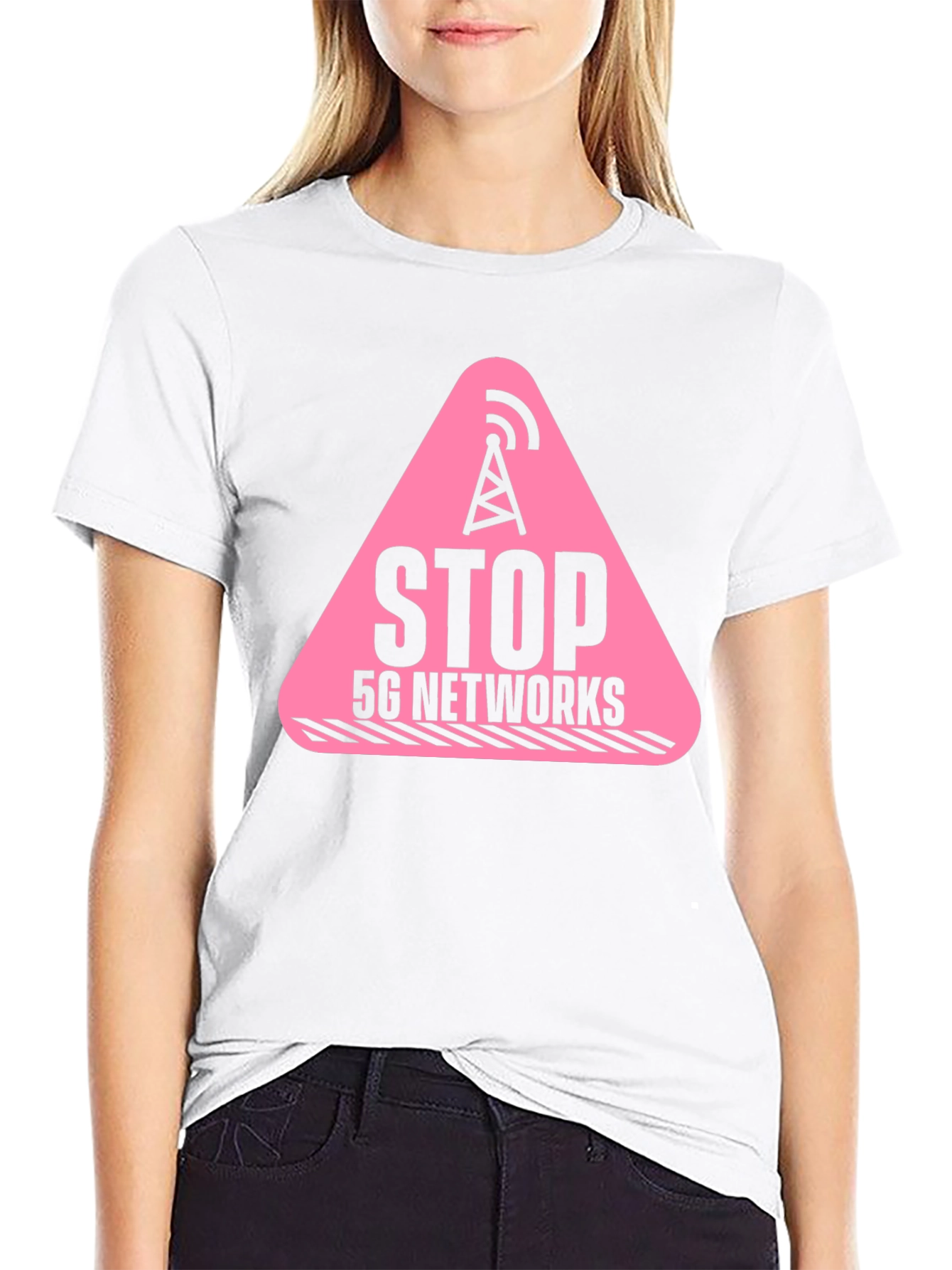 Stop 5G Networks T-Shirt Conspiracy Tee