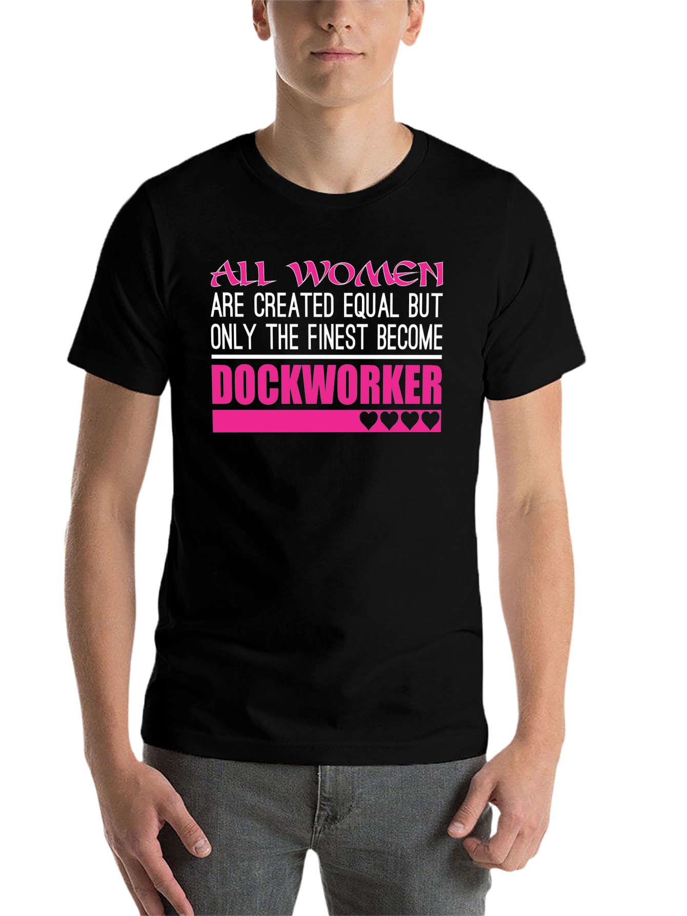 Finest Dockworker Womens T-Shirt