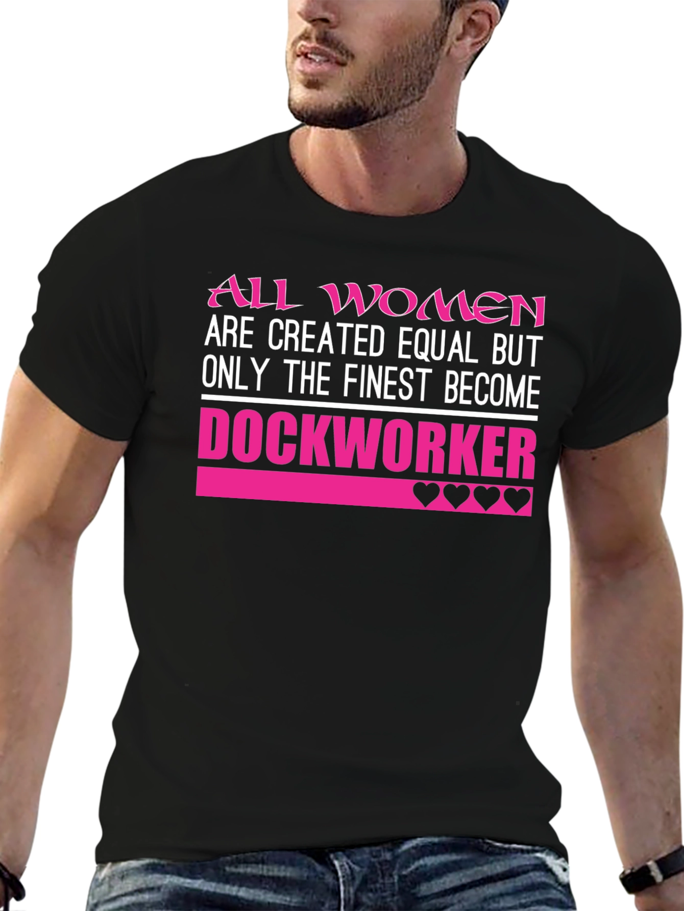 Finest Dockworker Womens T-Shirt