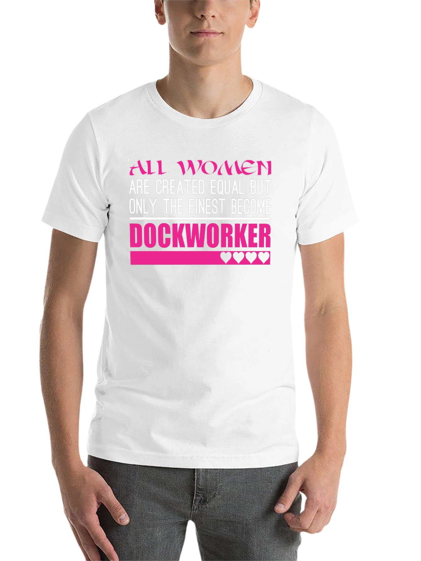 Finest Dockworker Womens T-Shirt