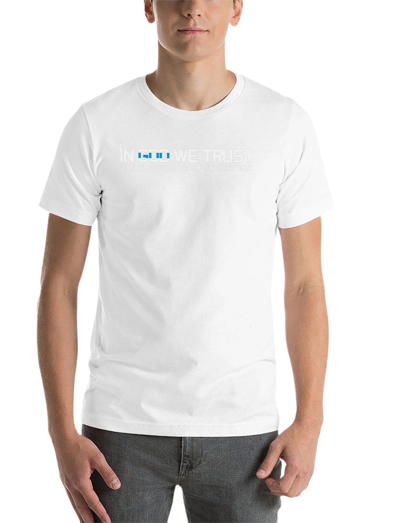 In God We Trust Black Graphic T-Shirt