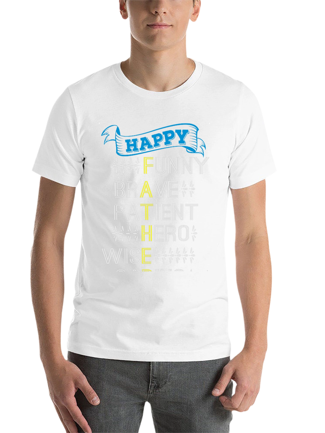 Happy Fathers Day Graphic T-Shirt