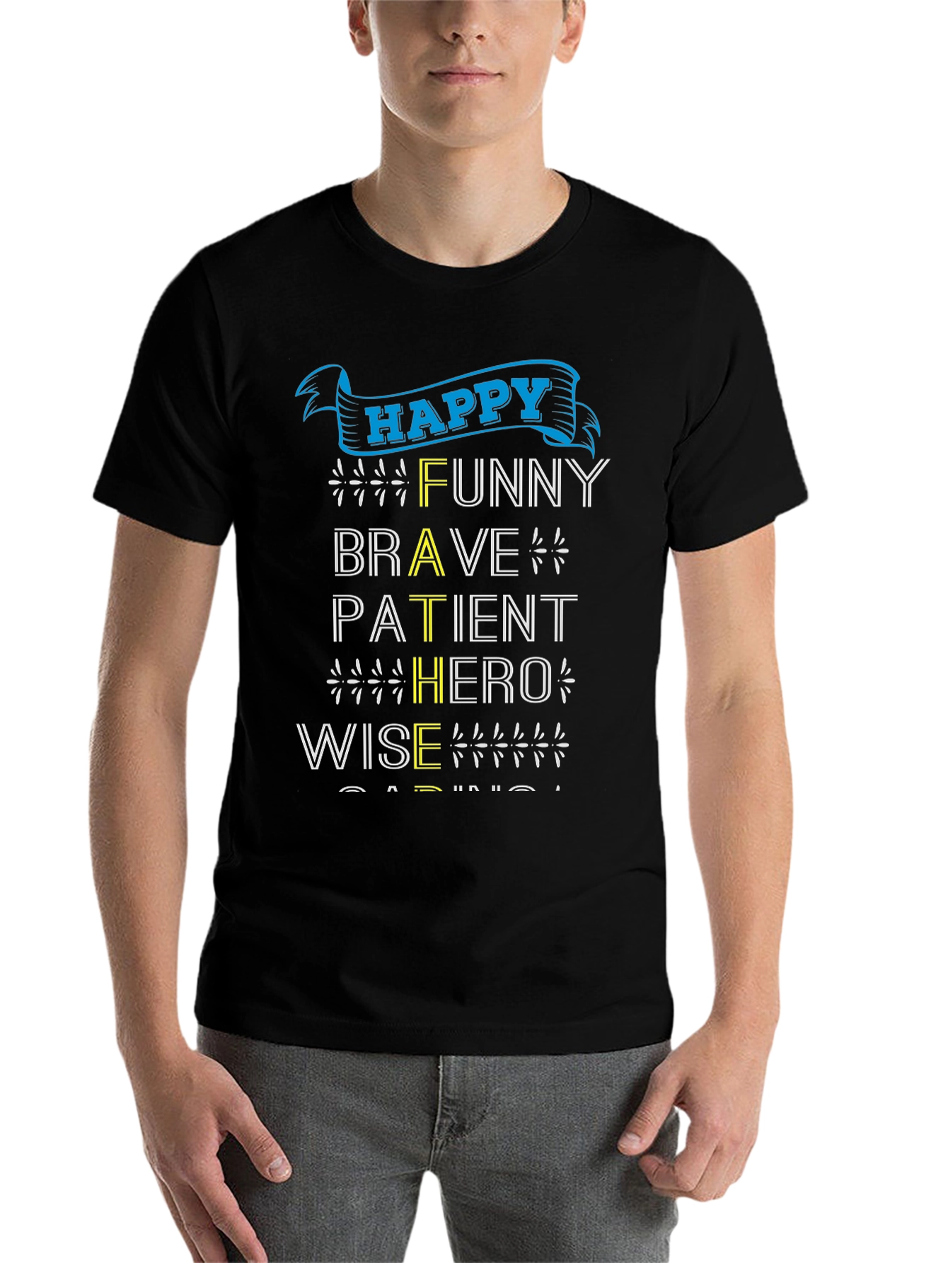 Happy Fathers Day Graphic T-Shirt