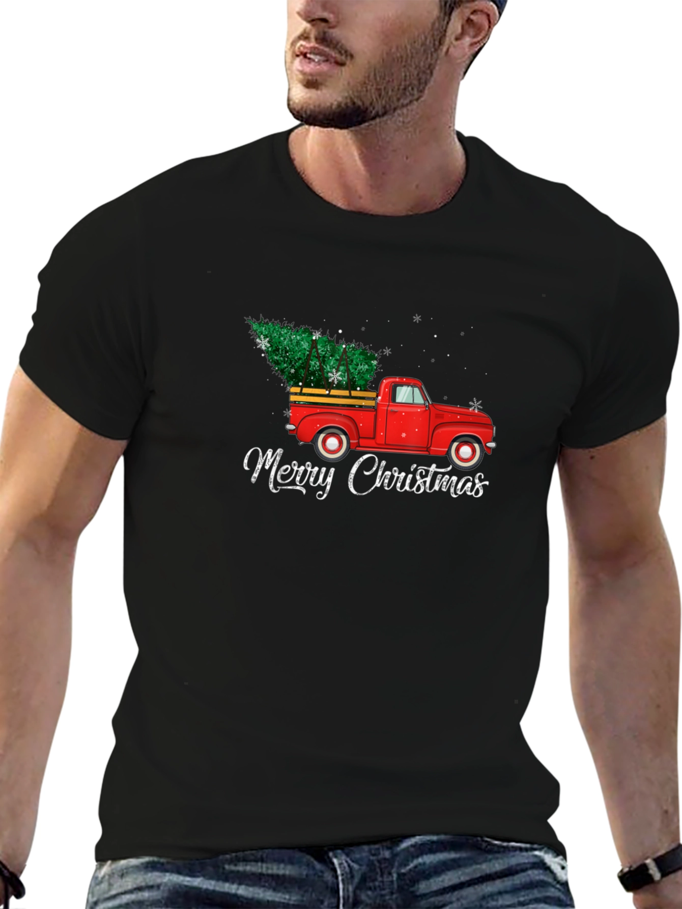 Merry Christmas Truck T-Shirt
