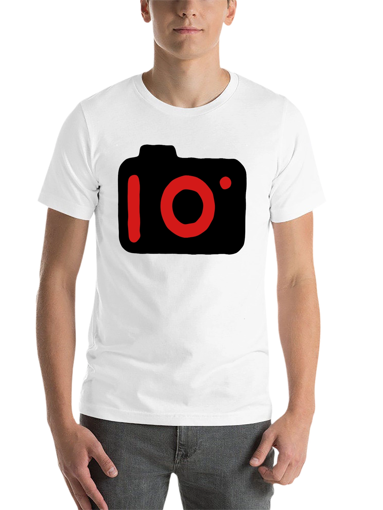 Camera Graphic Black T-Shirt