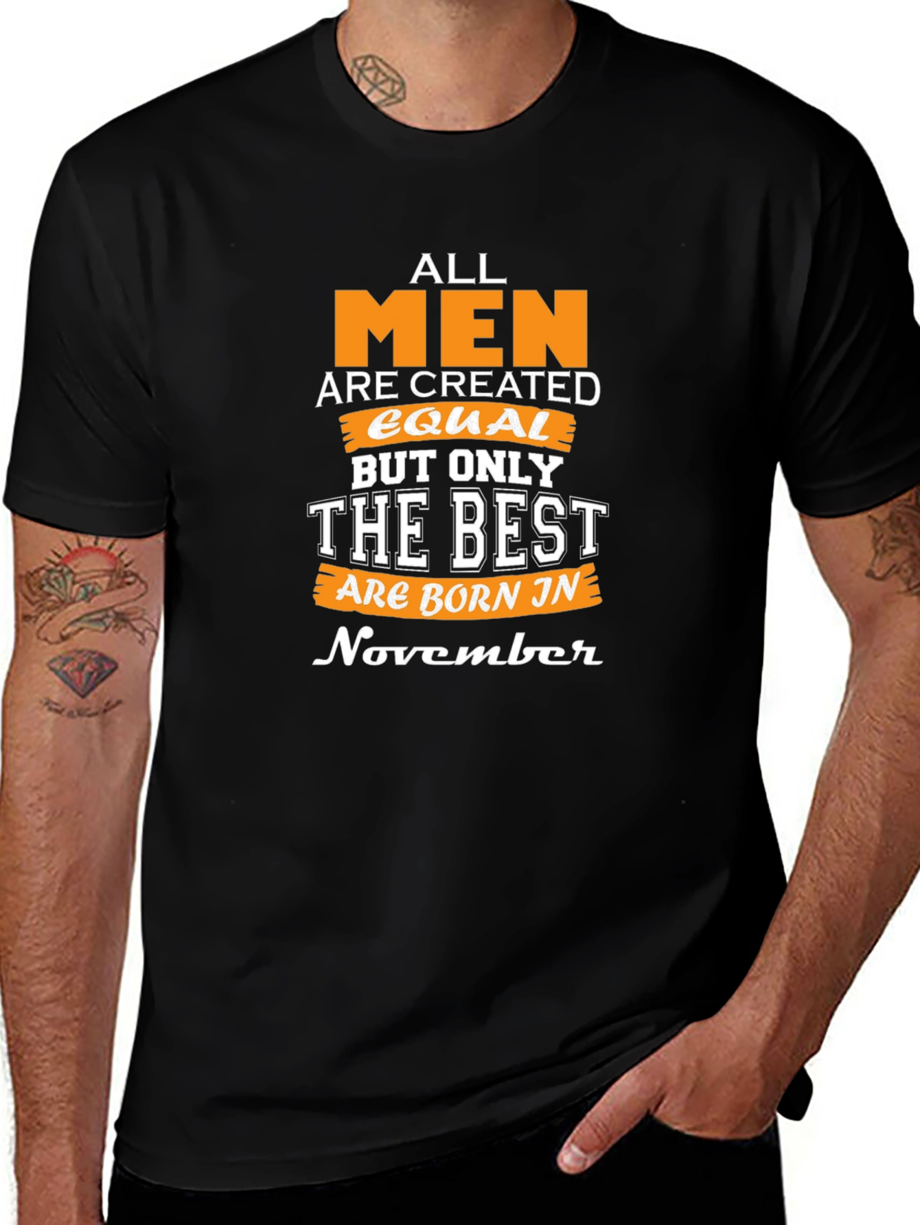 Best Men Born in November T-Shirt