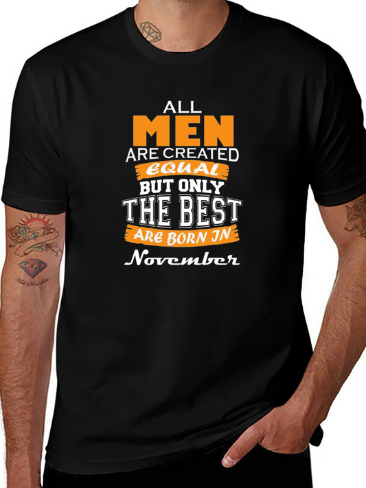 Best Men Born in November T-Shirt