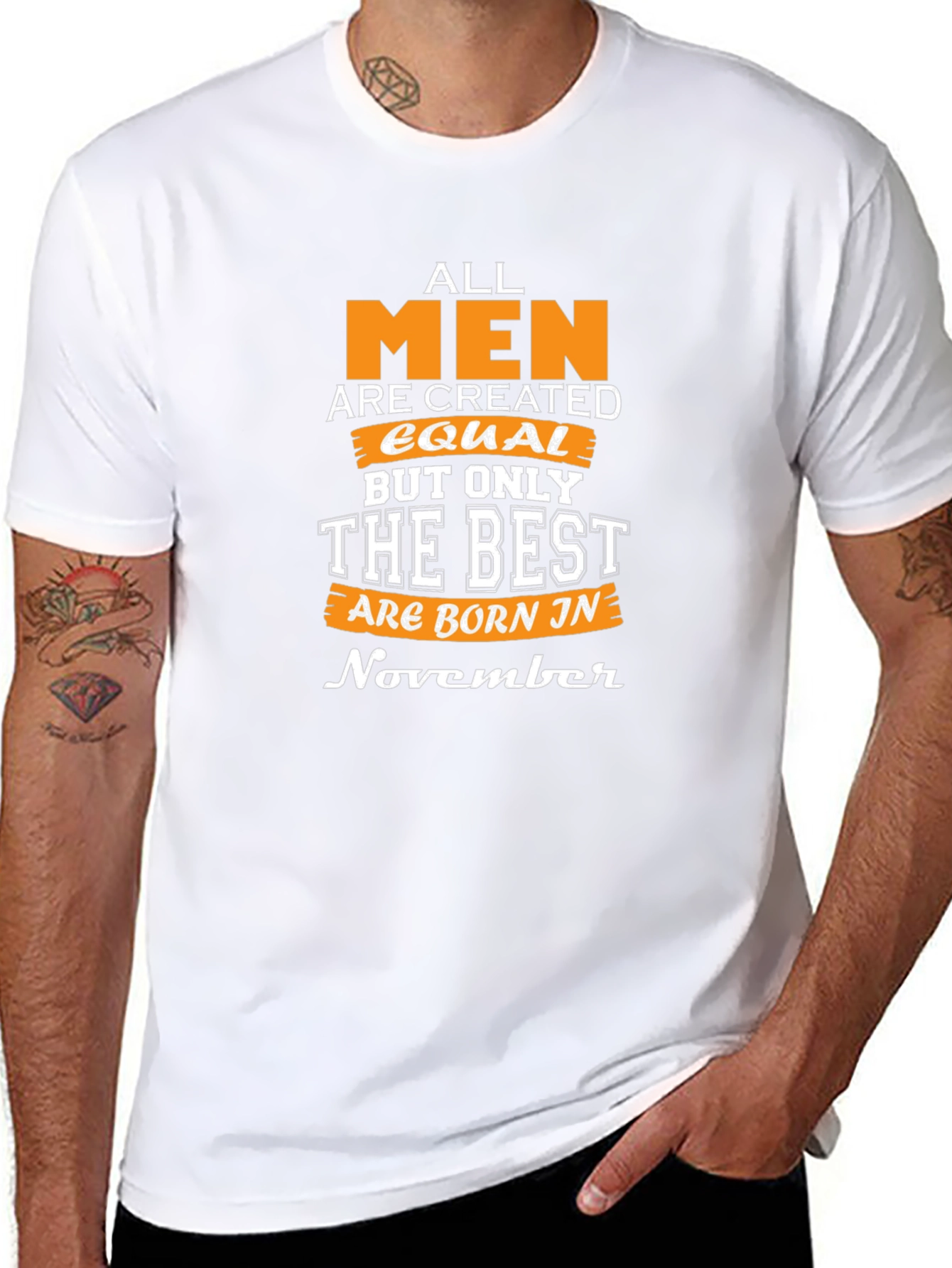 Best Men Born in November T-Shirt