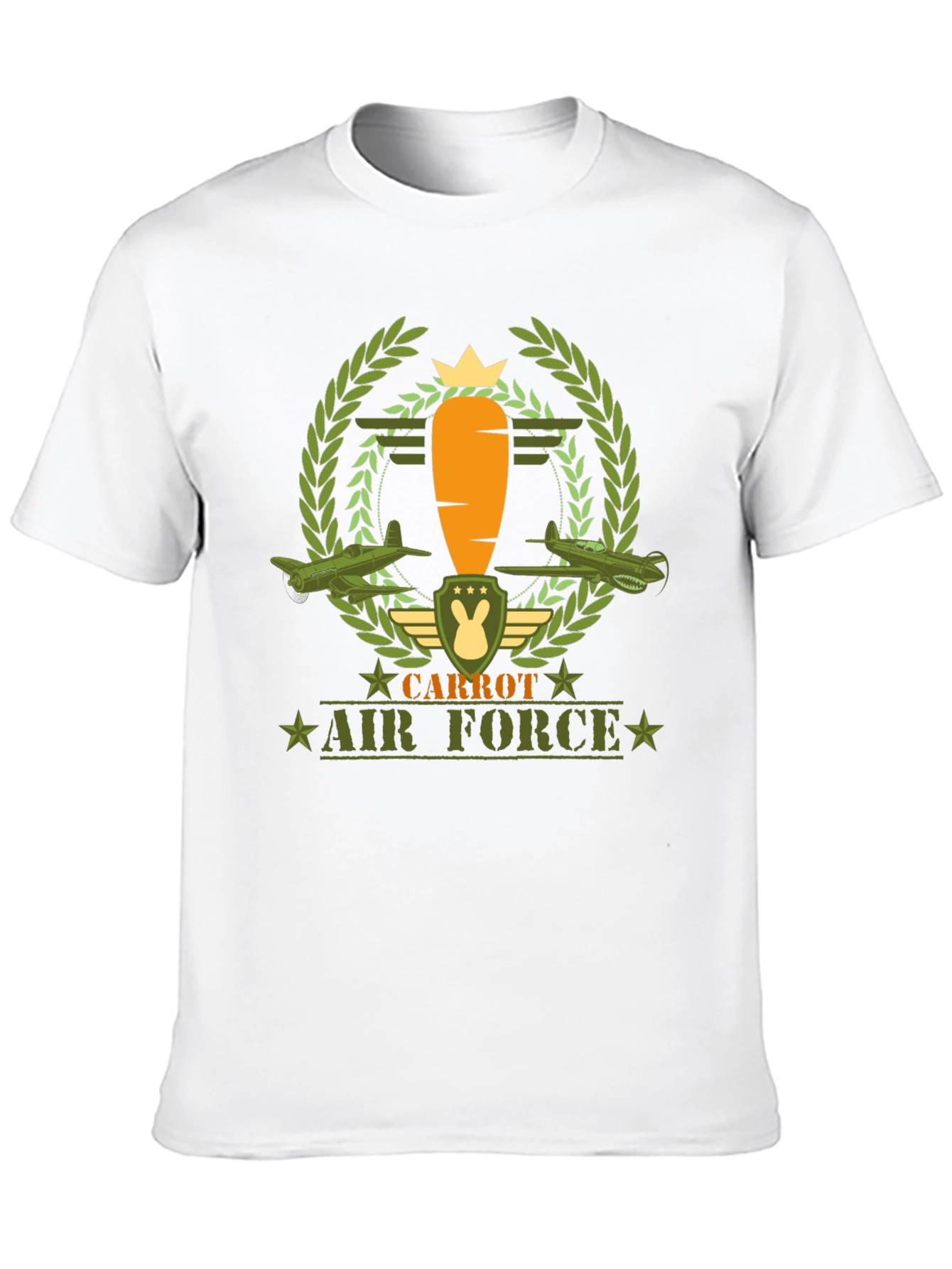 Carrot Air Force Graphic Tee