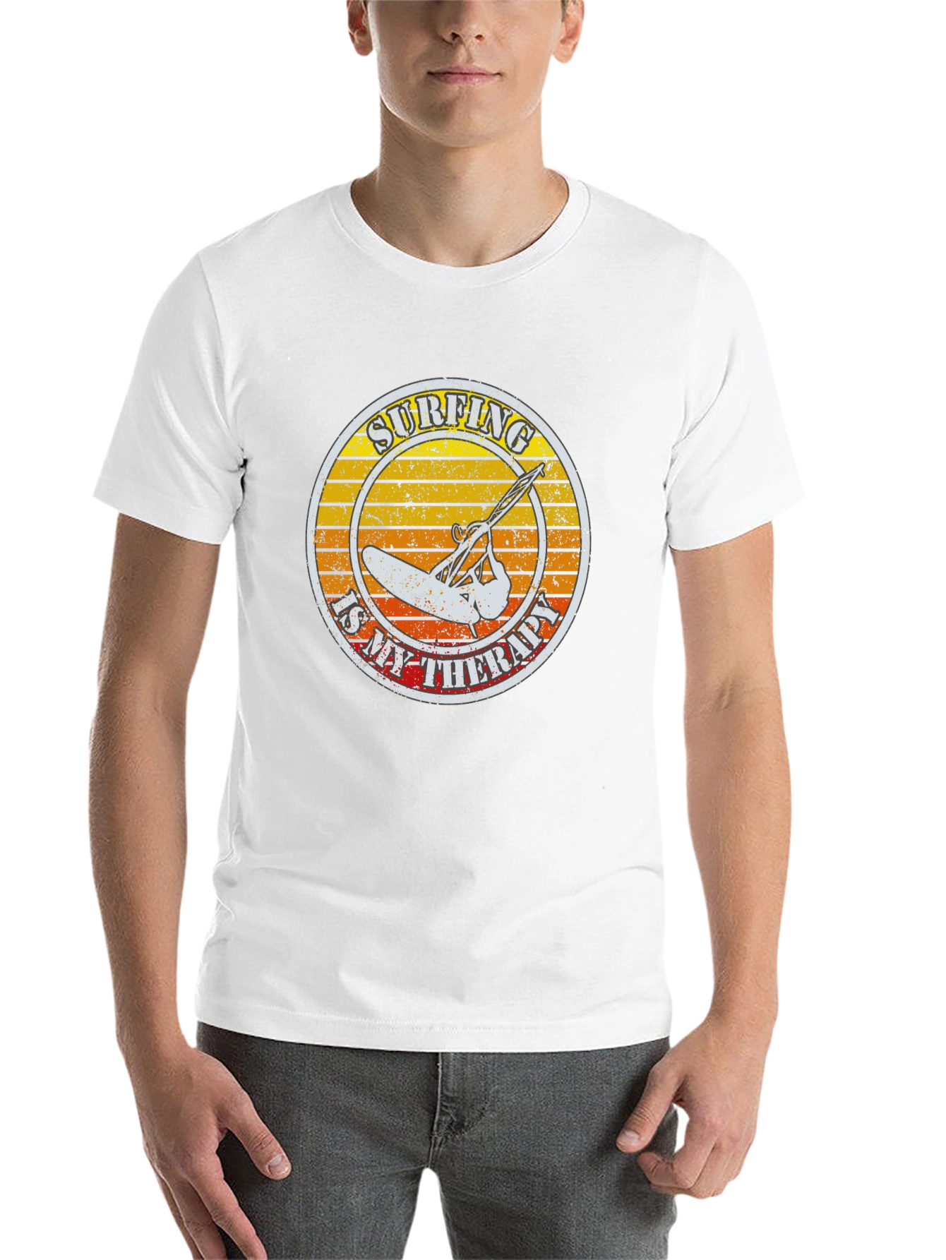 Surfing is My Therapy T-Shirt