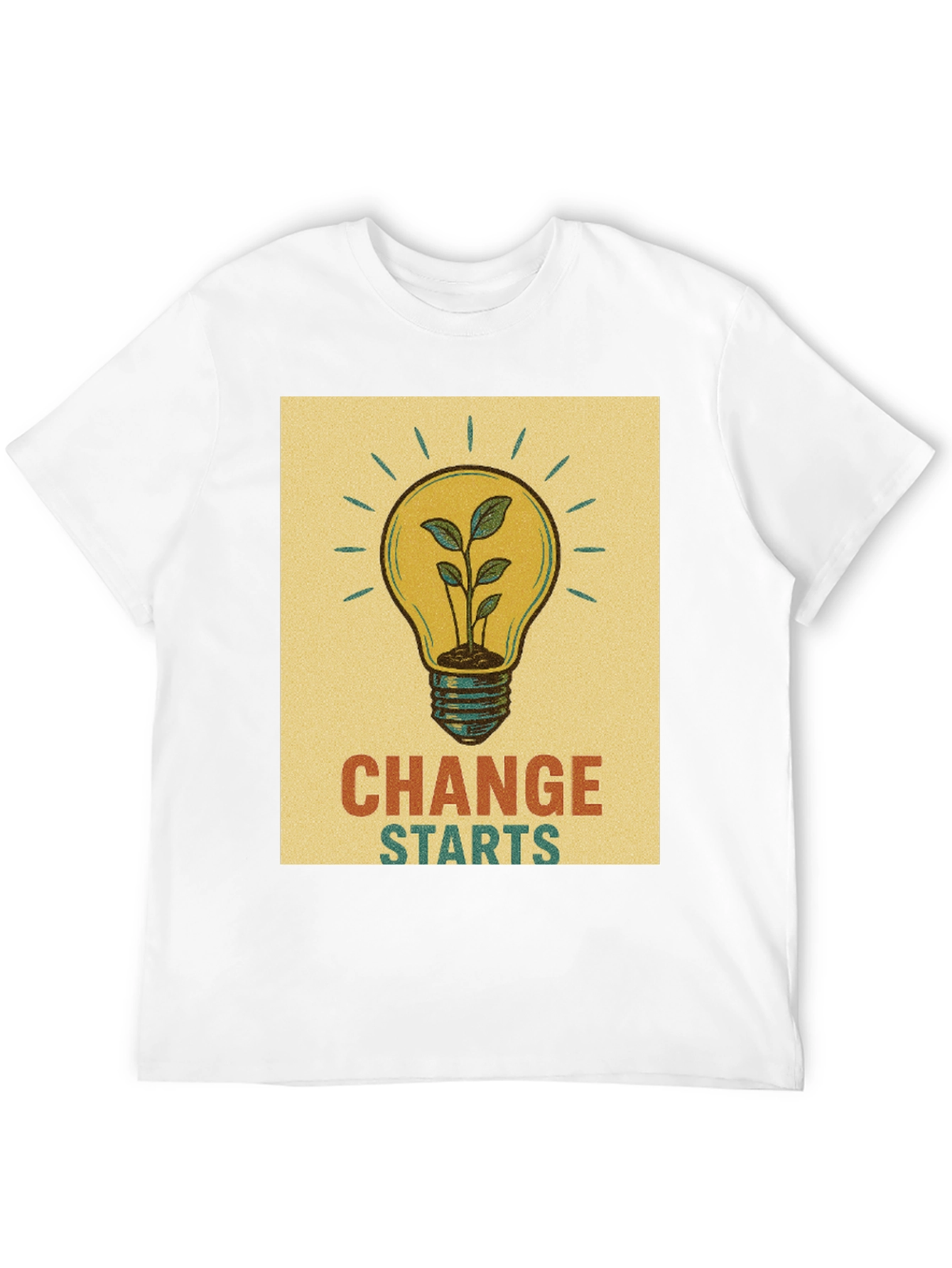 Eco-Friendly Change Starts T-Shirt