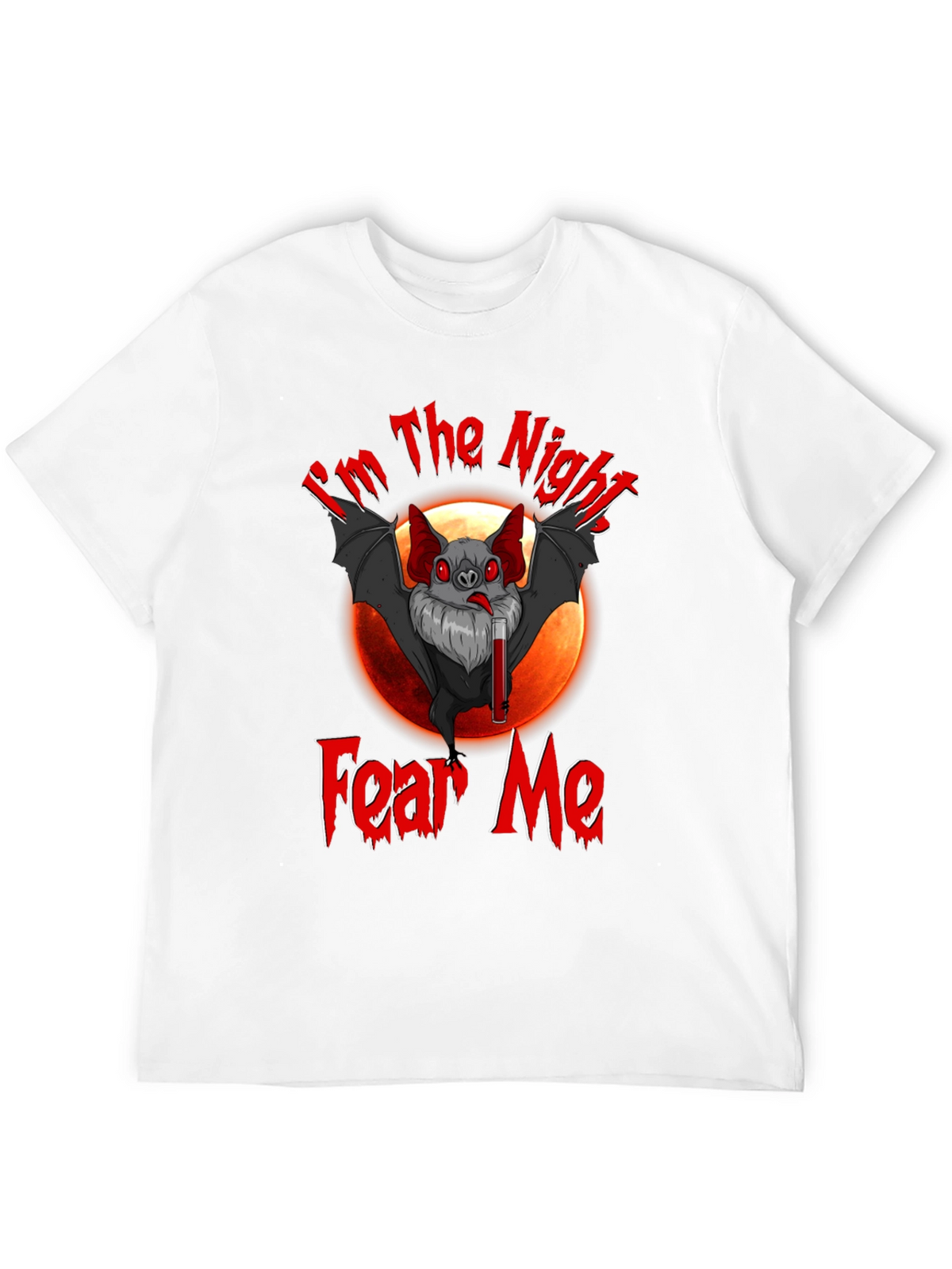 Im The Night Fear Me Bat Graphic T-Shirt