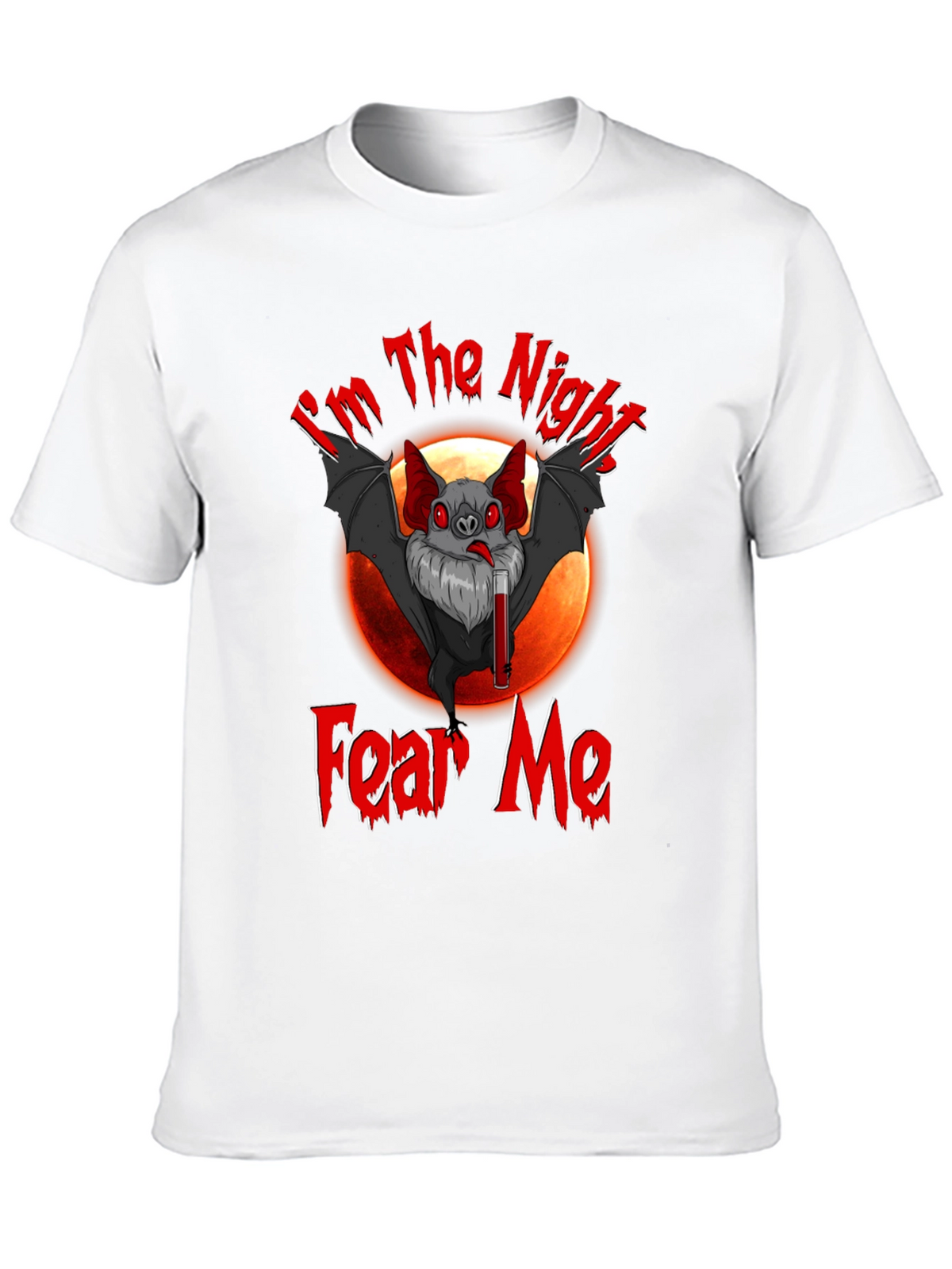 Im The Night Fear Me Bat Graphic T-Shirt