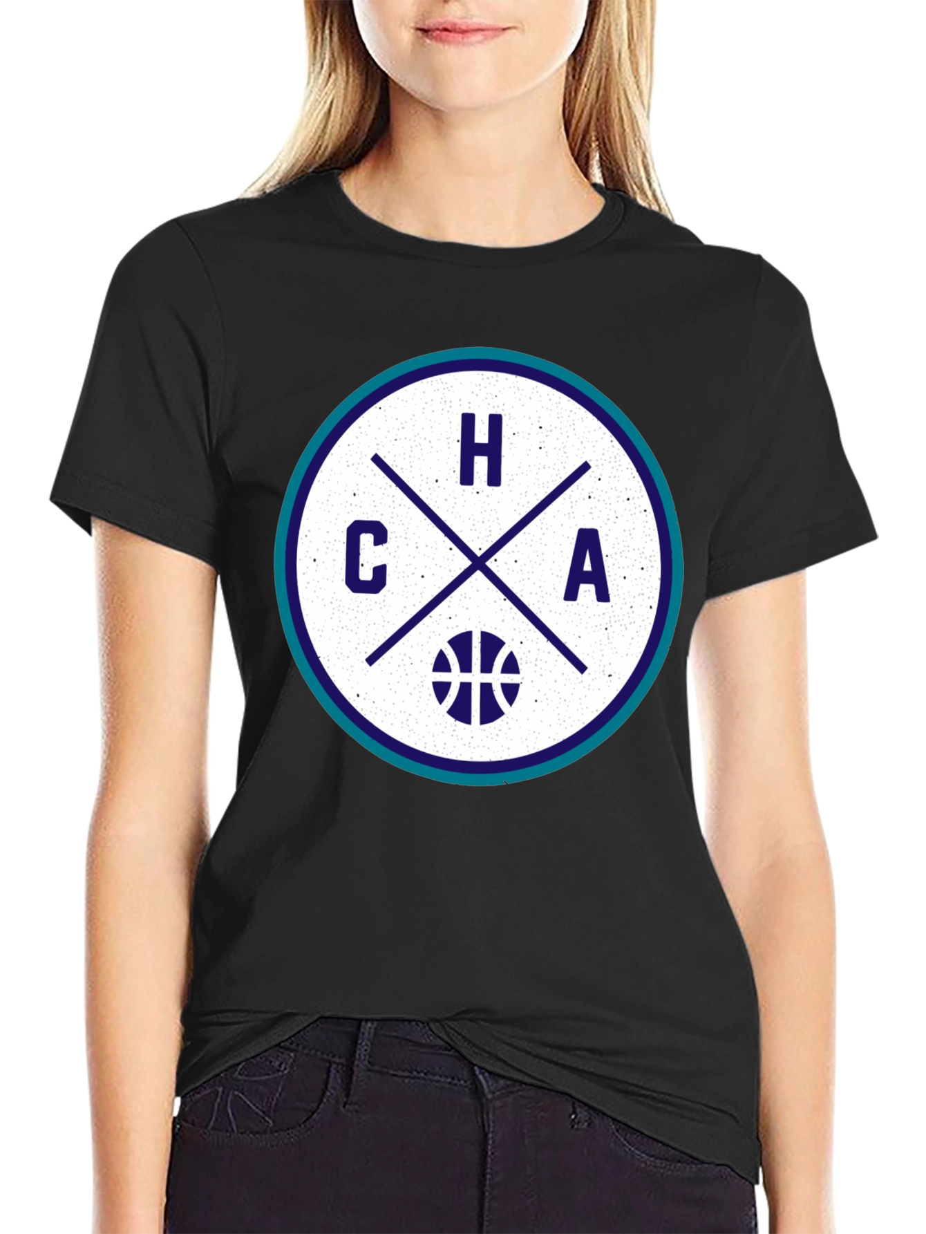 Charlotte Hornets Inspired Graphic Tee