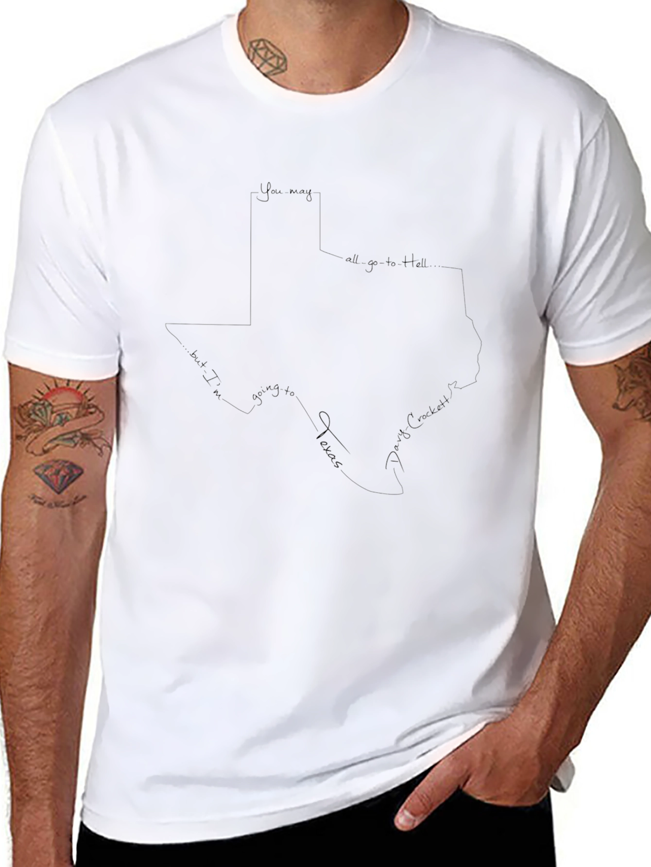 Texas Pride Graphic T-Shirt - Unisex Crew Neck
