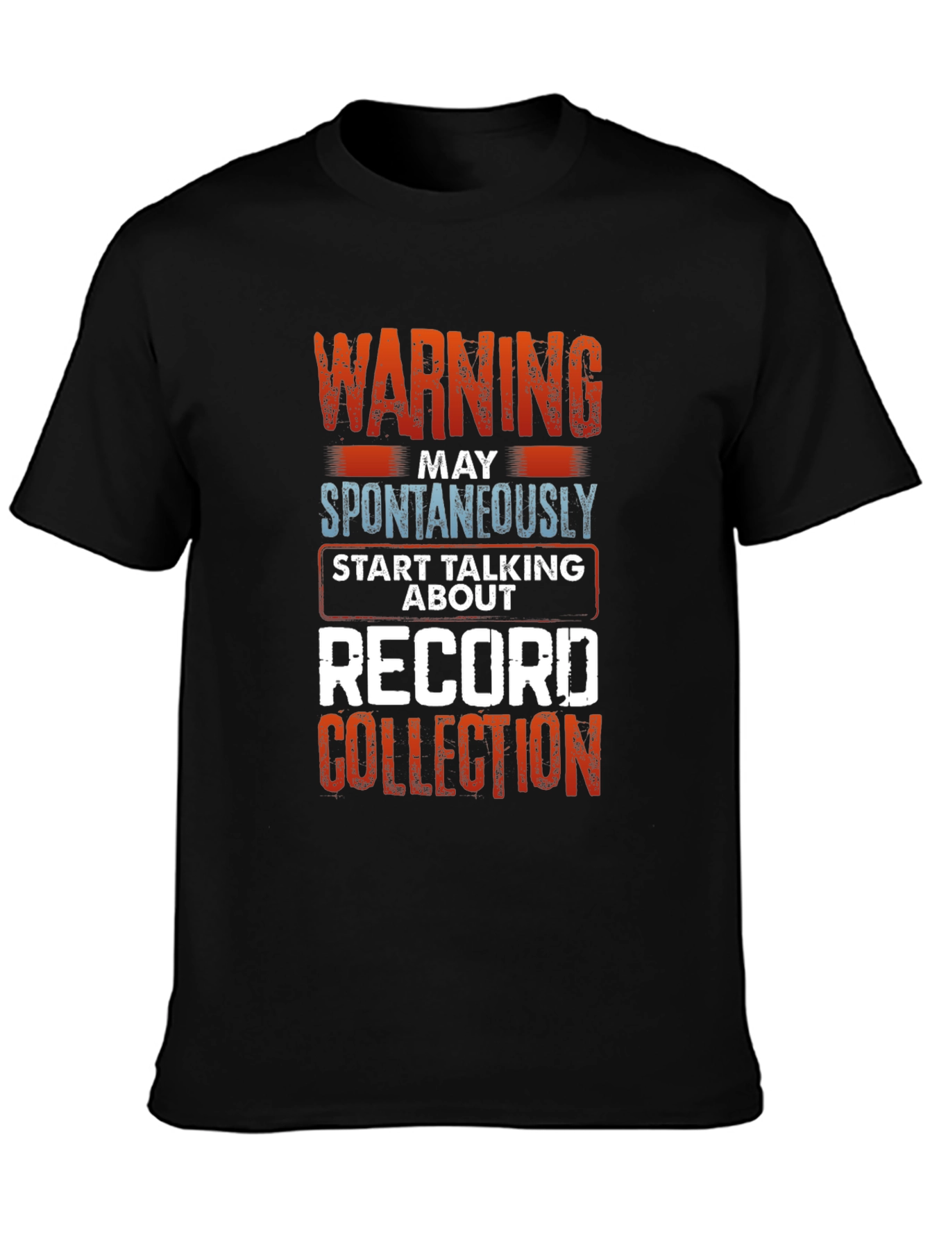 Warning Record Collection T-Shirt