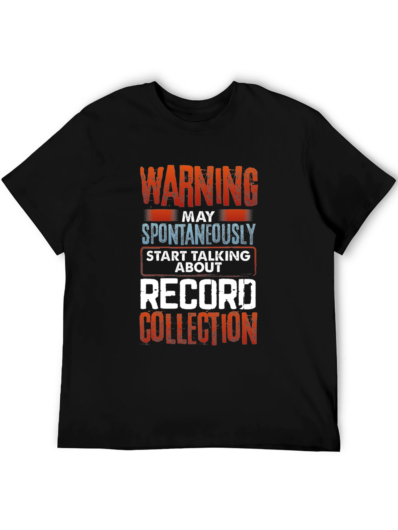 Warning Record Collection T-Shirt