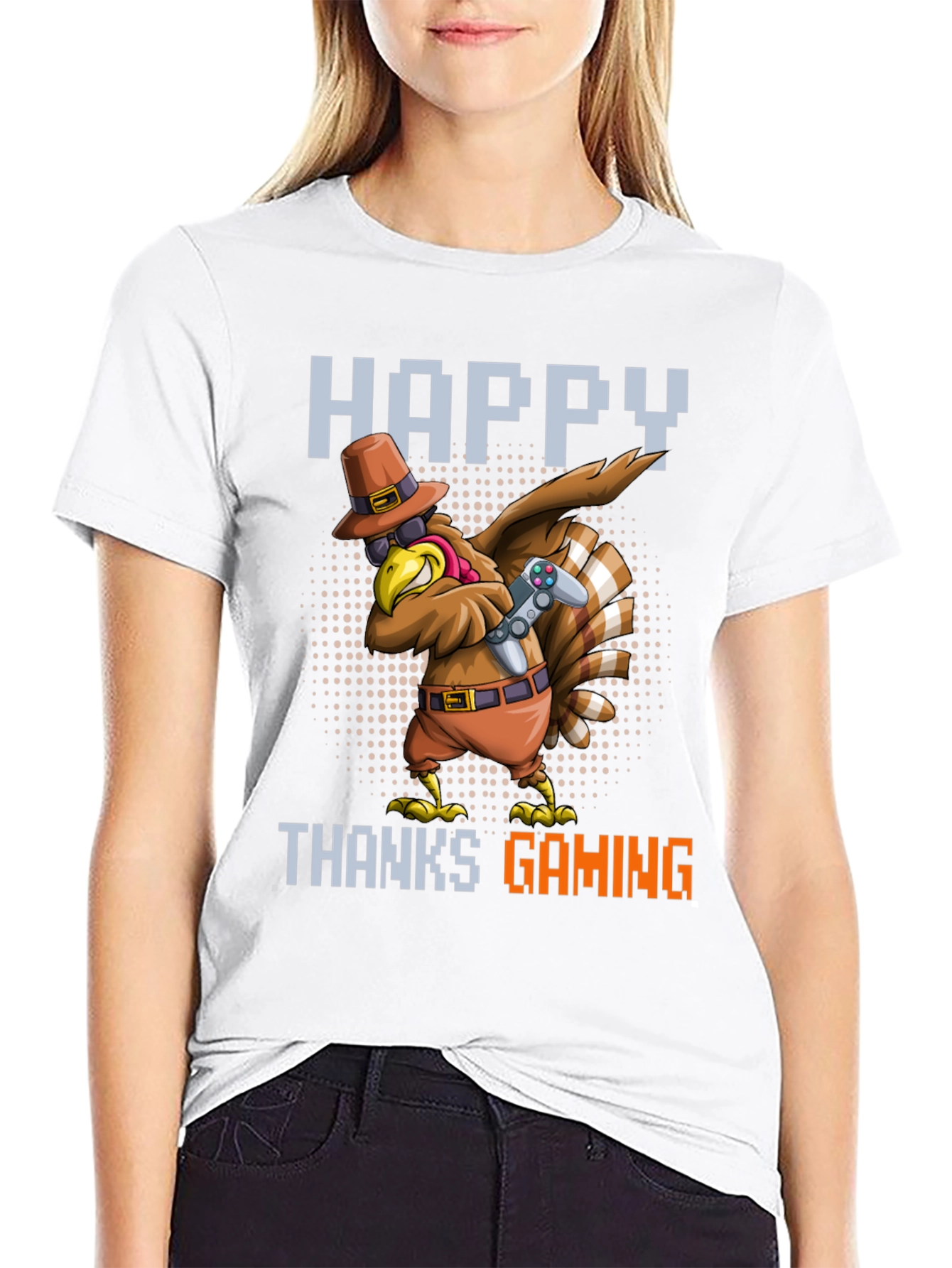 Happy Thanks Gaming T-Shirt