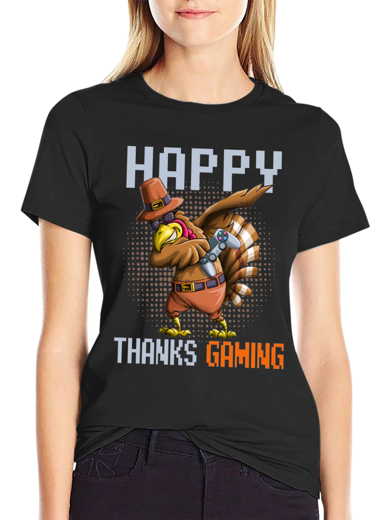 Happy Thanks Gaming T-Shirt
