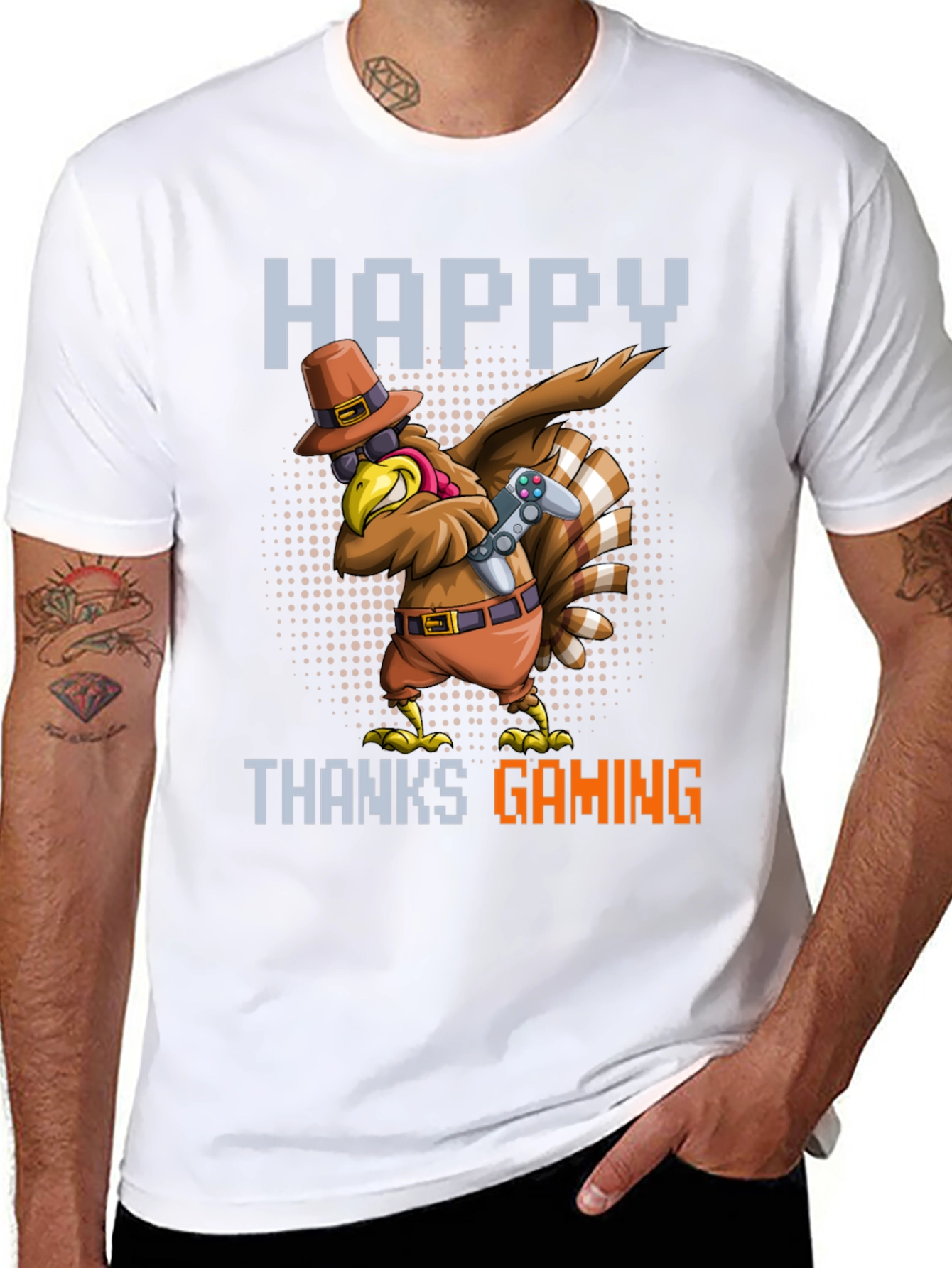 Happy Thanks Gaming T-Shirt