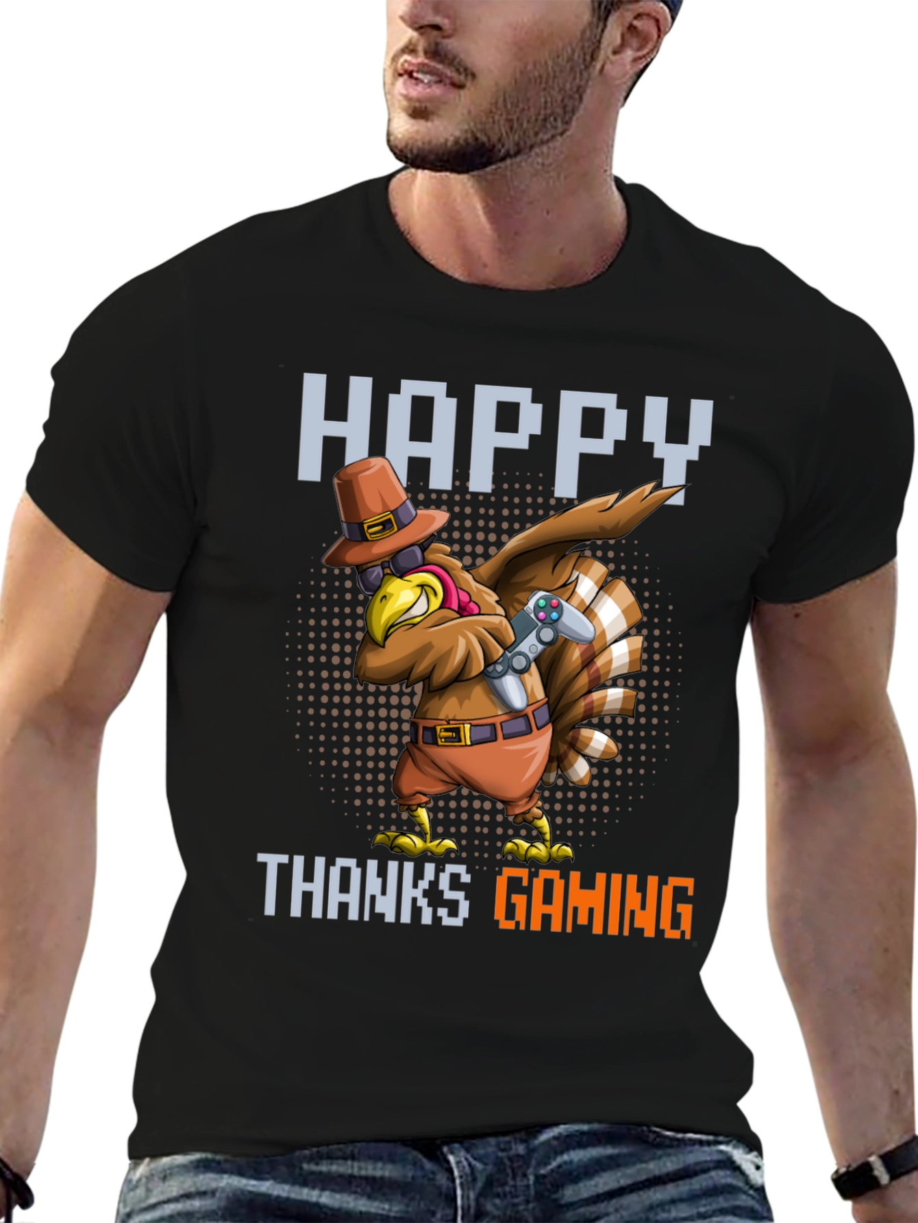 Happy Thanks Gaming T-Shirt