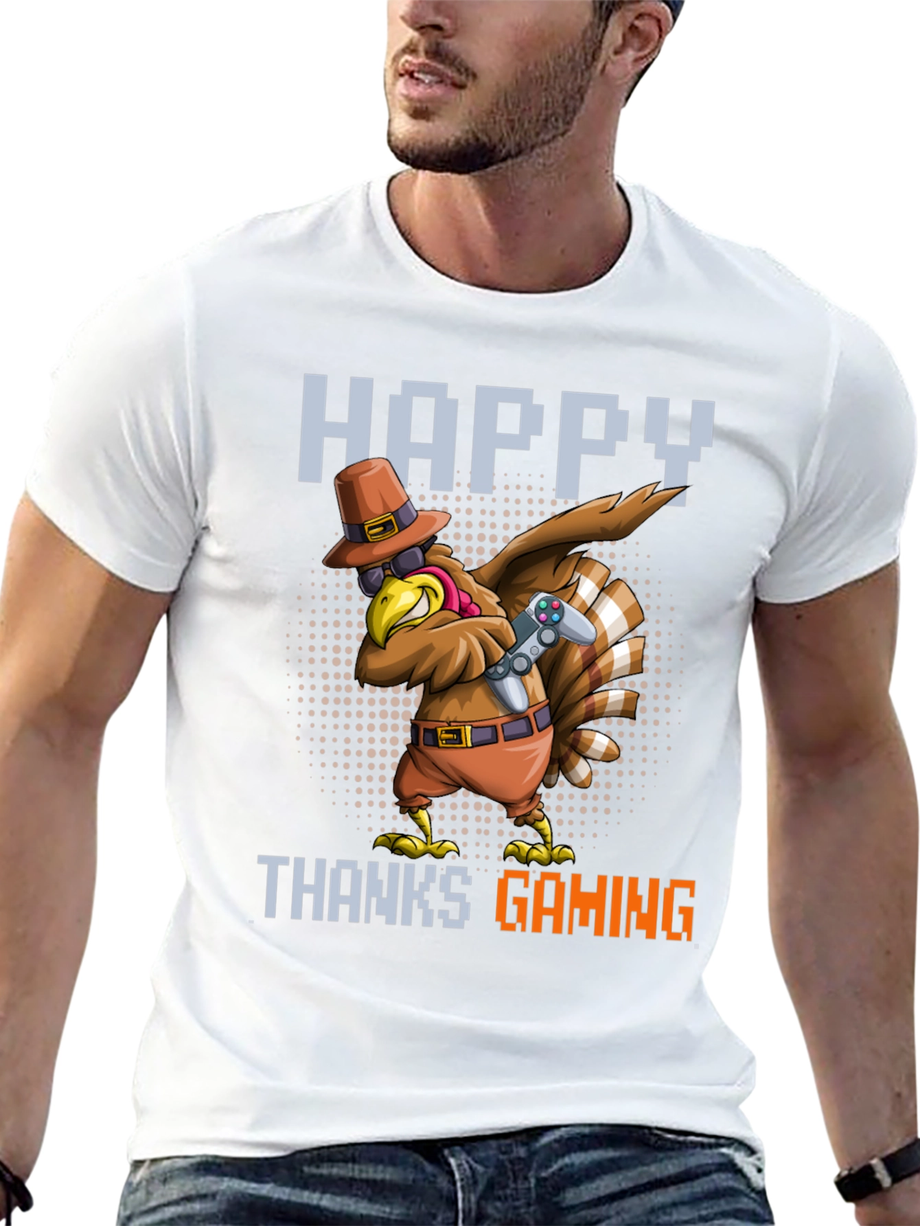 Happy Thanks Gaming T-Shirt