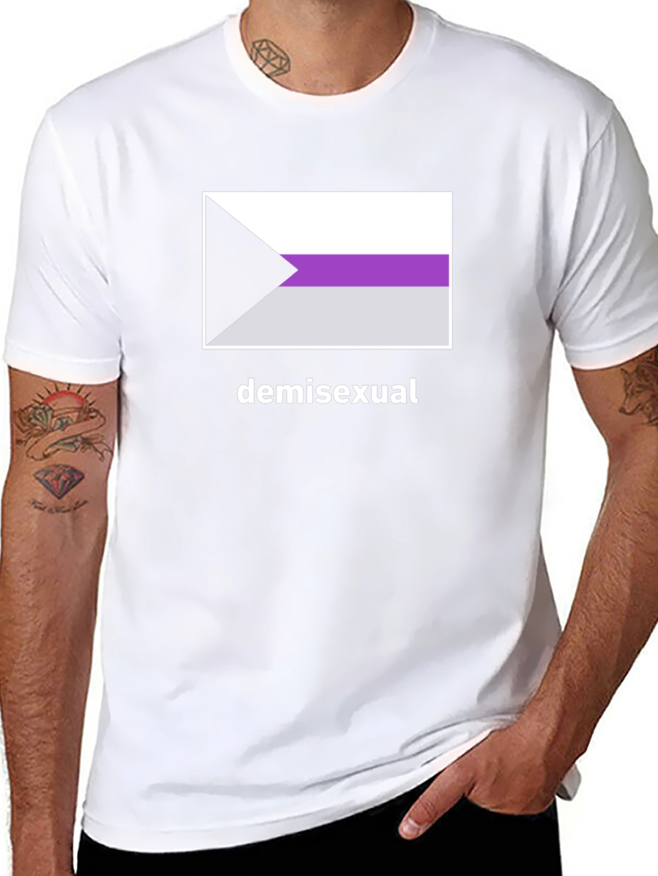 Demisexual Pride Flag T-Shirt
