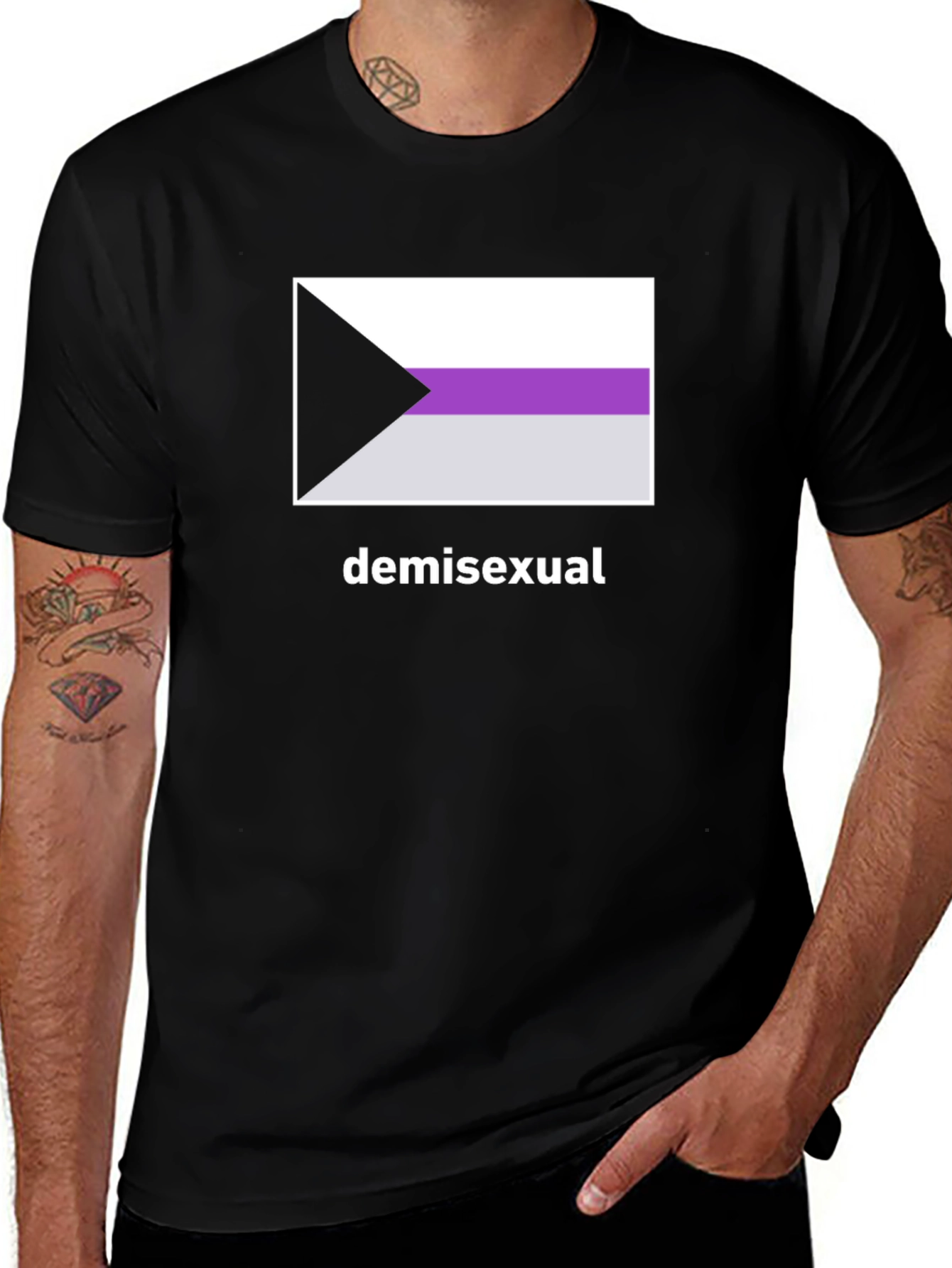 Demisexual Pride Flag T-Shirt