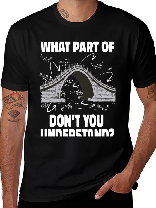 Math Bridge Graphic T-Shirt