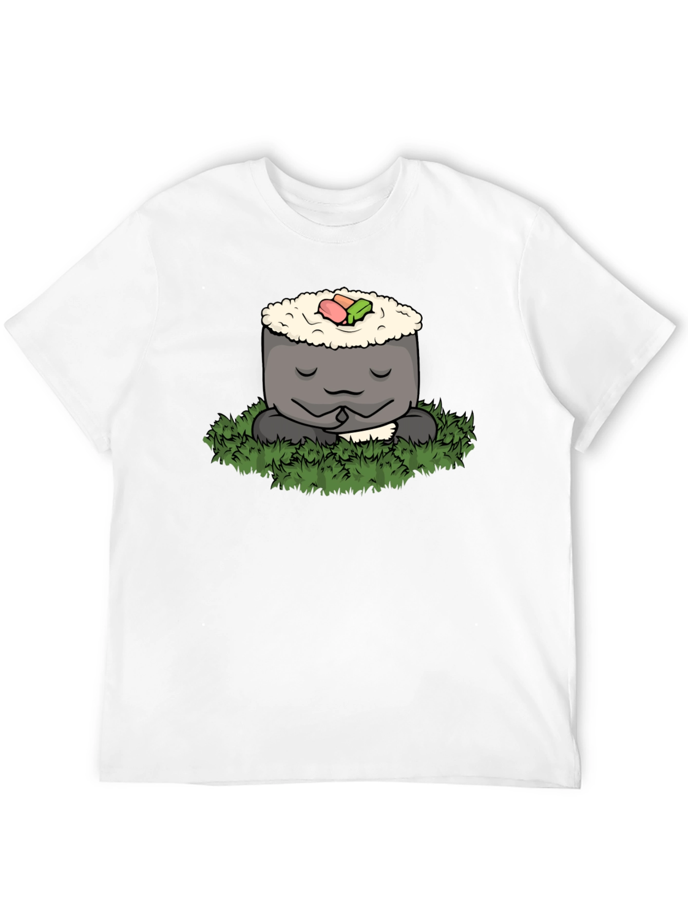 Zen Sushi Meditation T-Shirt - Comfy Tee