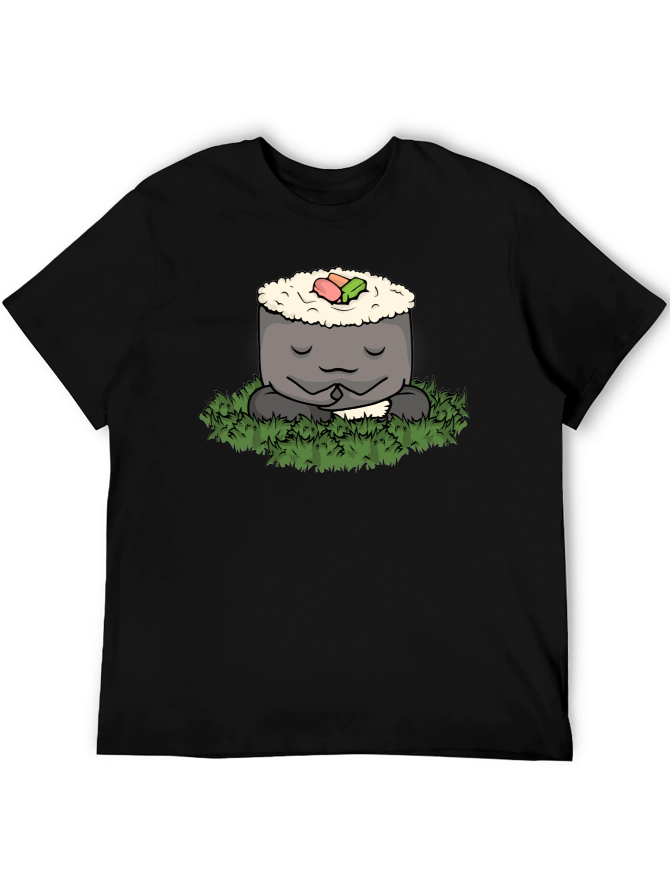 Zen Sushi Meditation T-Shirt - Comfy Tee