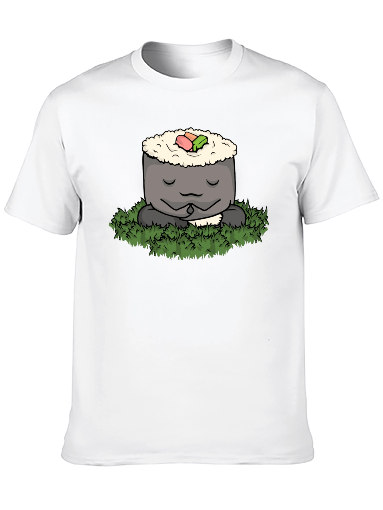 Zen Sushi Meditation T-Shirt - Comfy Tee