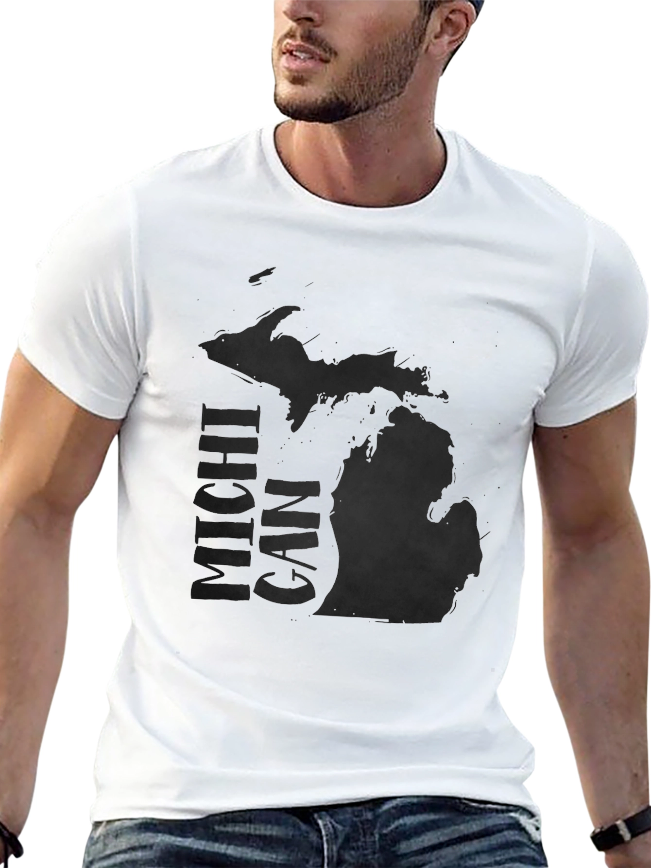 Michigan Graphic T-Shirt - State Pride Tee